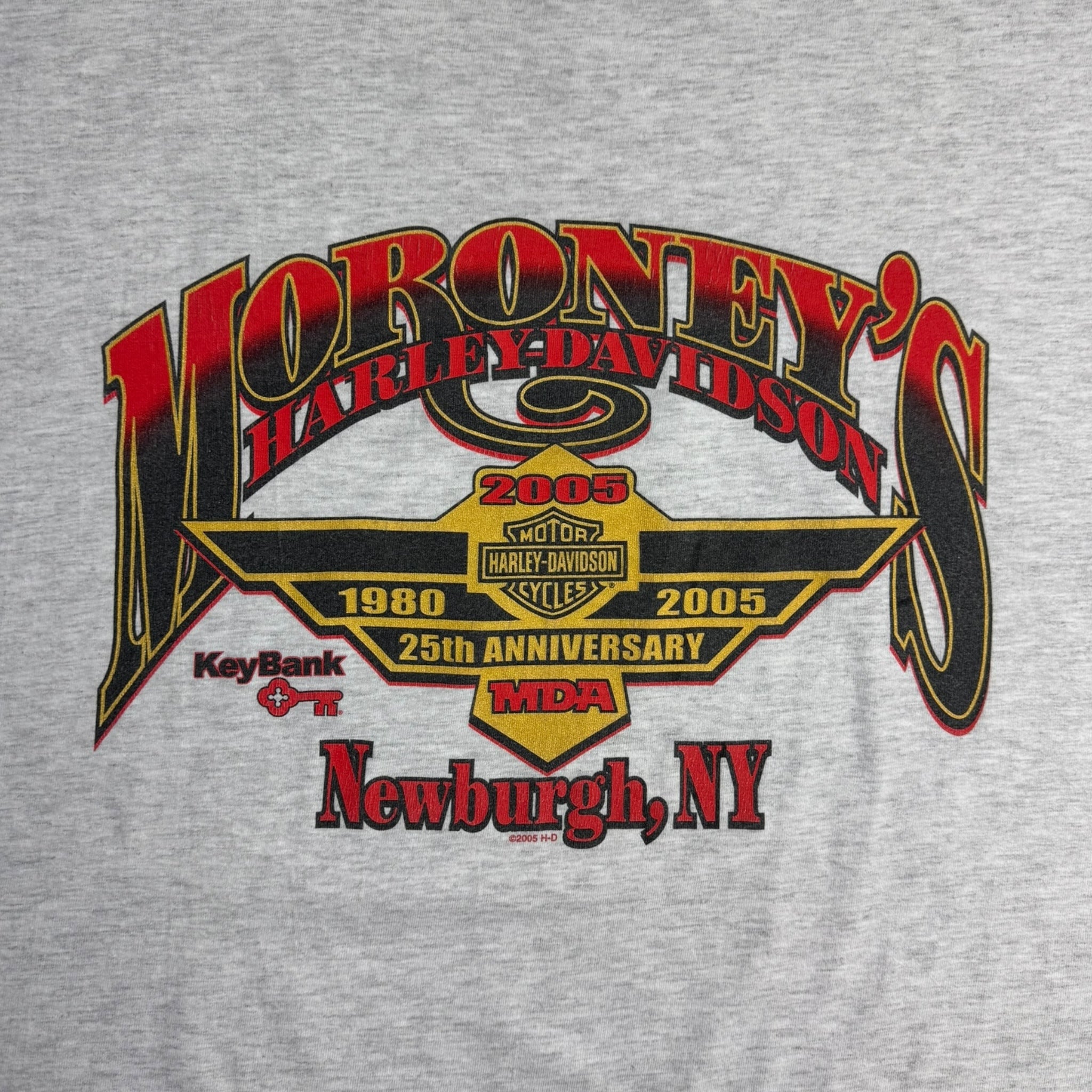2005 Harley Davidson MDA Newburgh New York T-Shirt