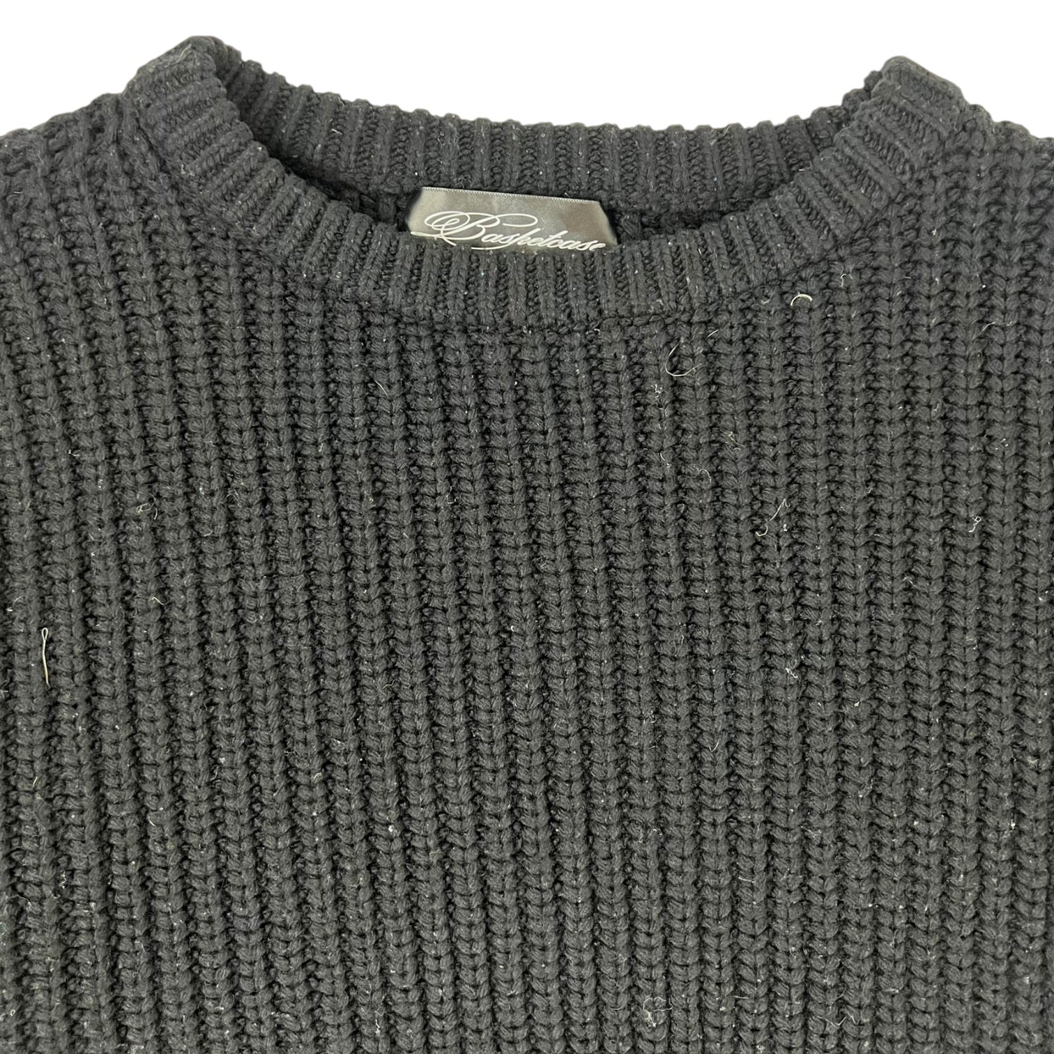 Basketcase Gallery Rib Knit Sweater Black