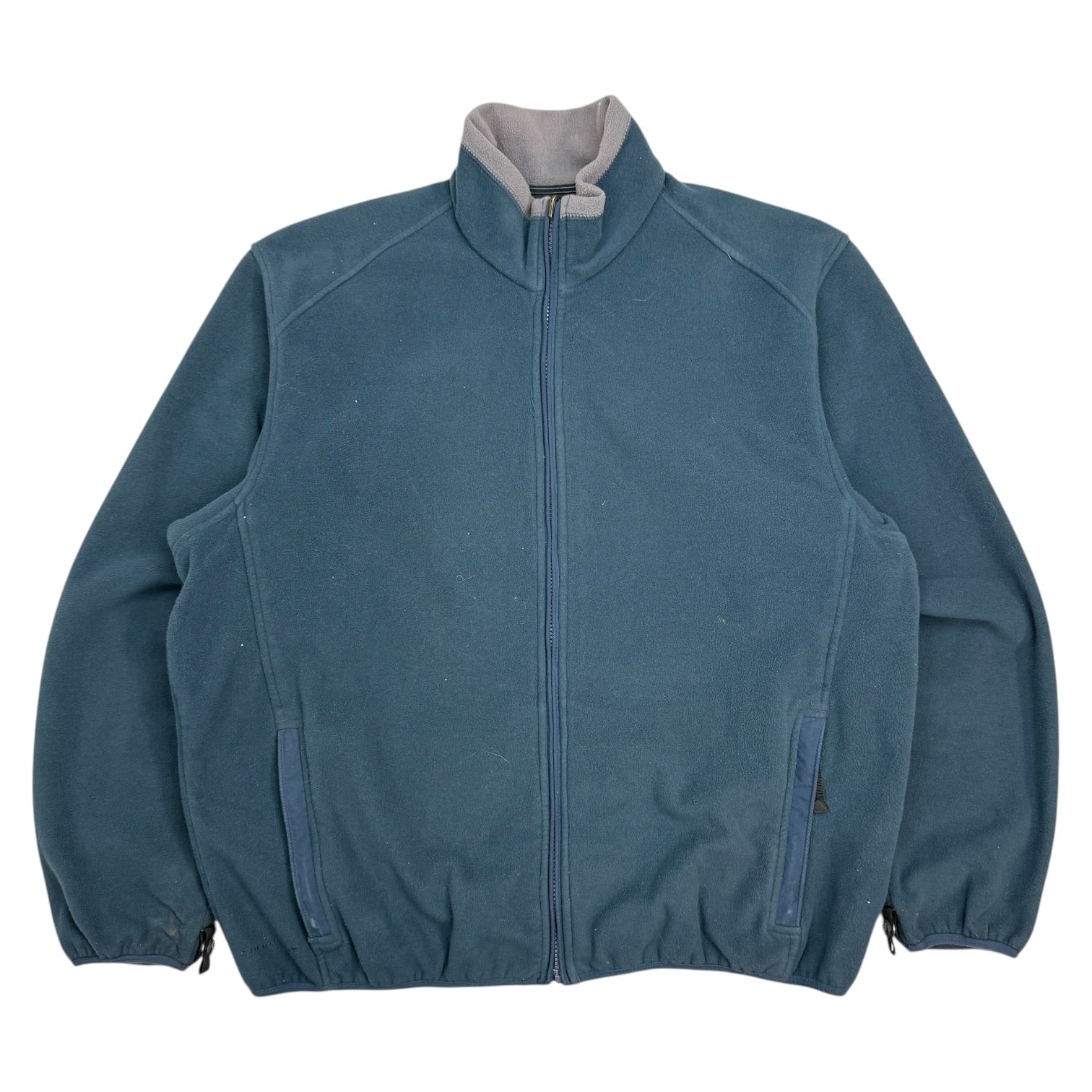 Vintage Nike ACG Therma Fit Fleece Zip Up Jacket Blue