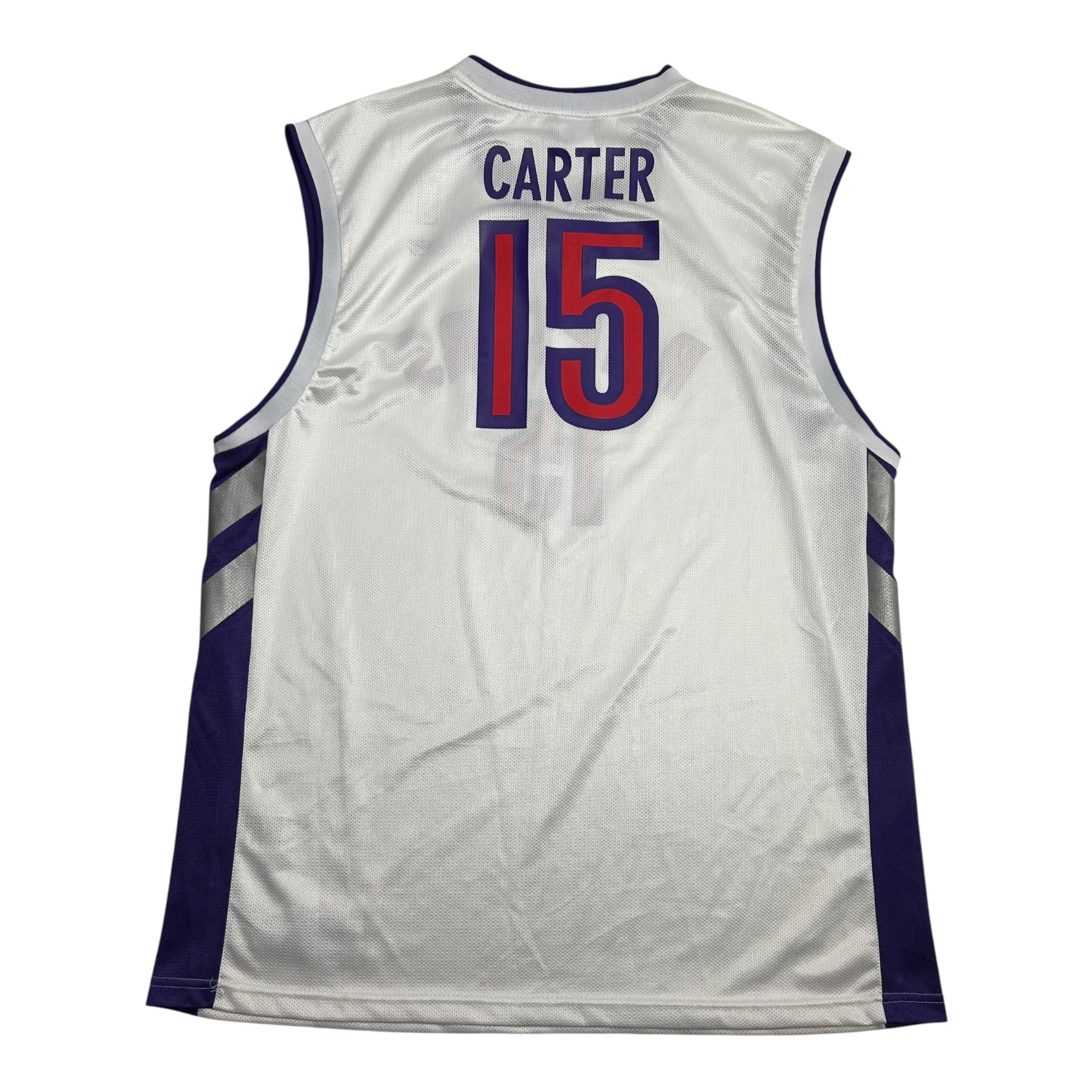 Toronto Raptors Vince Carter Reebok Basketball Jersey
