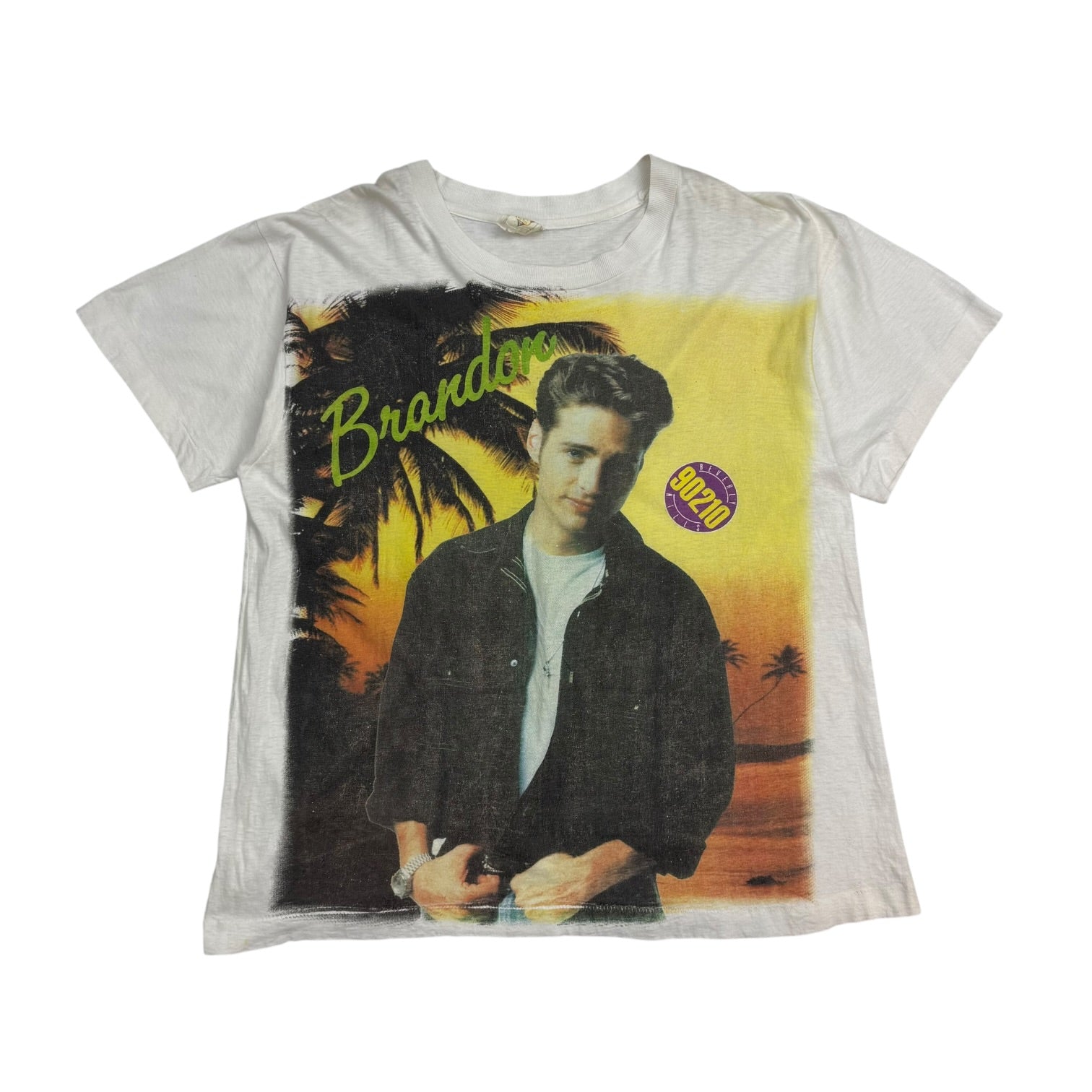 Vintage 90210 Brandon Tee White
