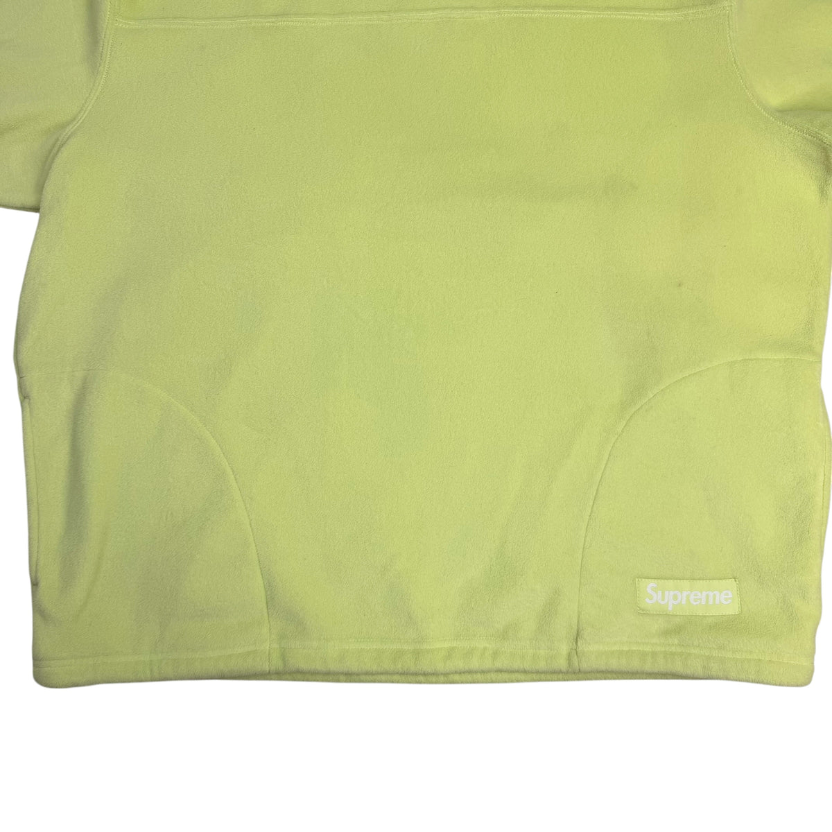 Supreme Polartec Mock Neck Pullover Lime