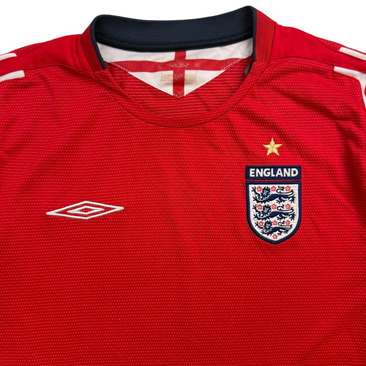 2006 Umbro England National Team Jersey Red