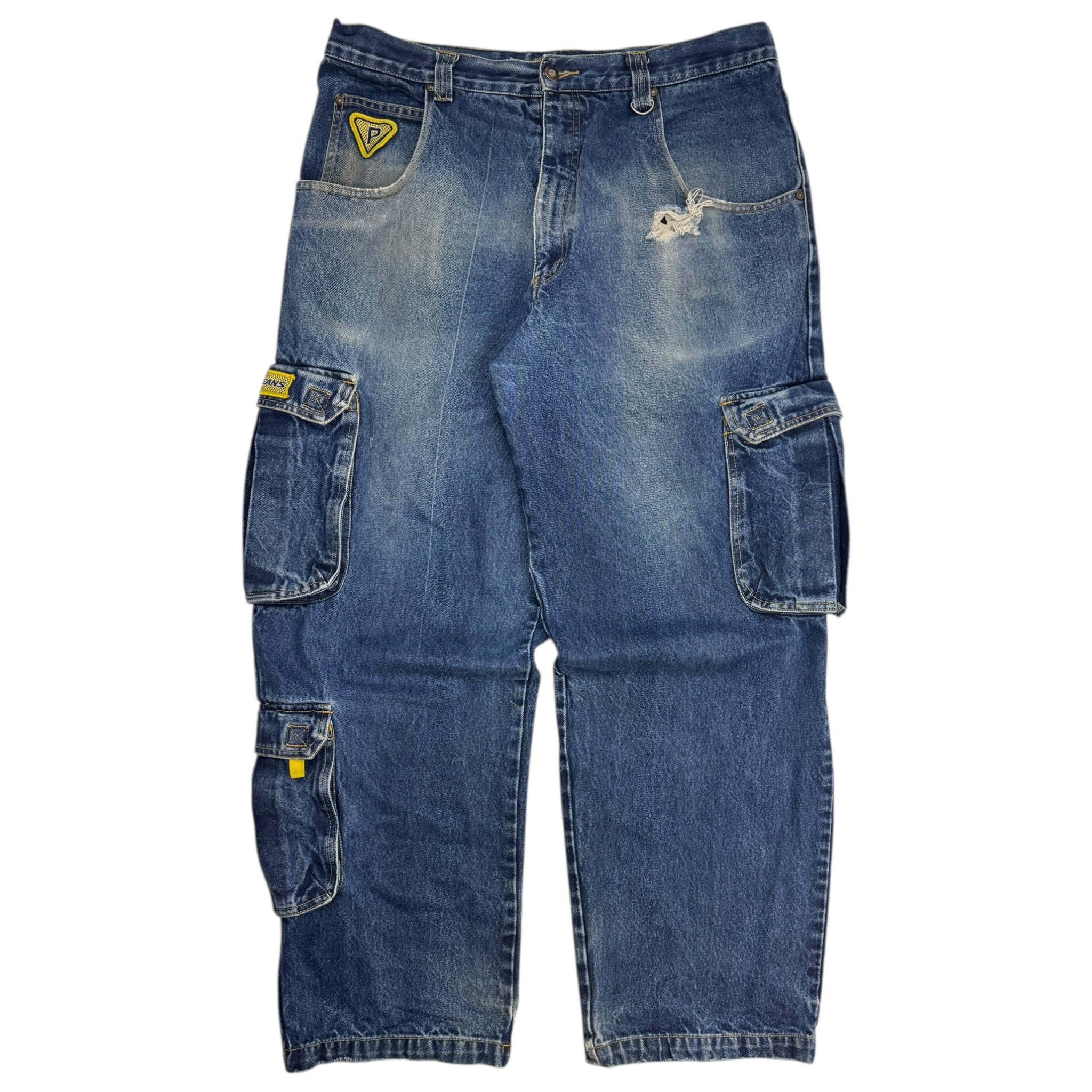 Vintage Y2K Paco Baggy Cargo Denim Hip Hop Jeans