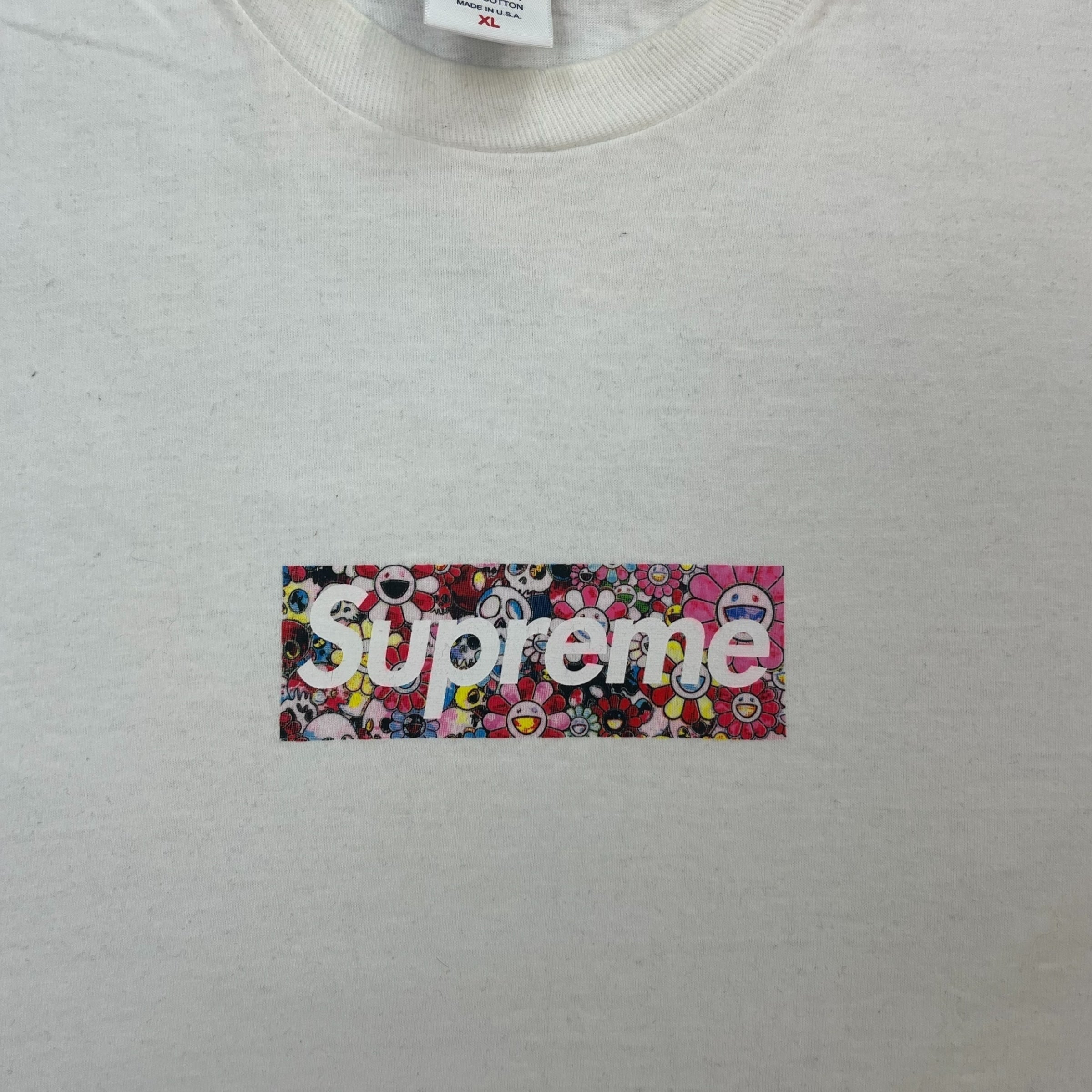 Supreme Murakami Box Logo Tee White