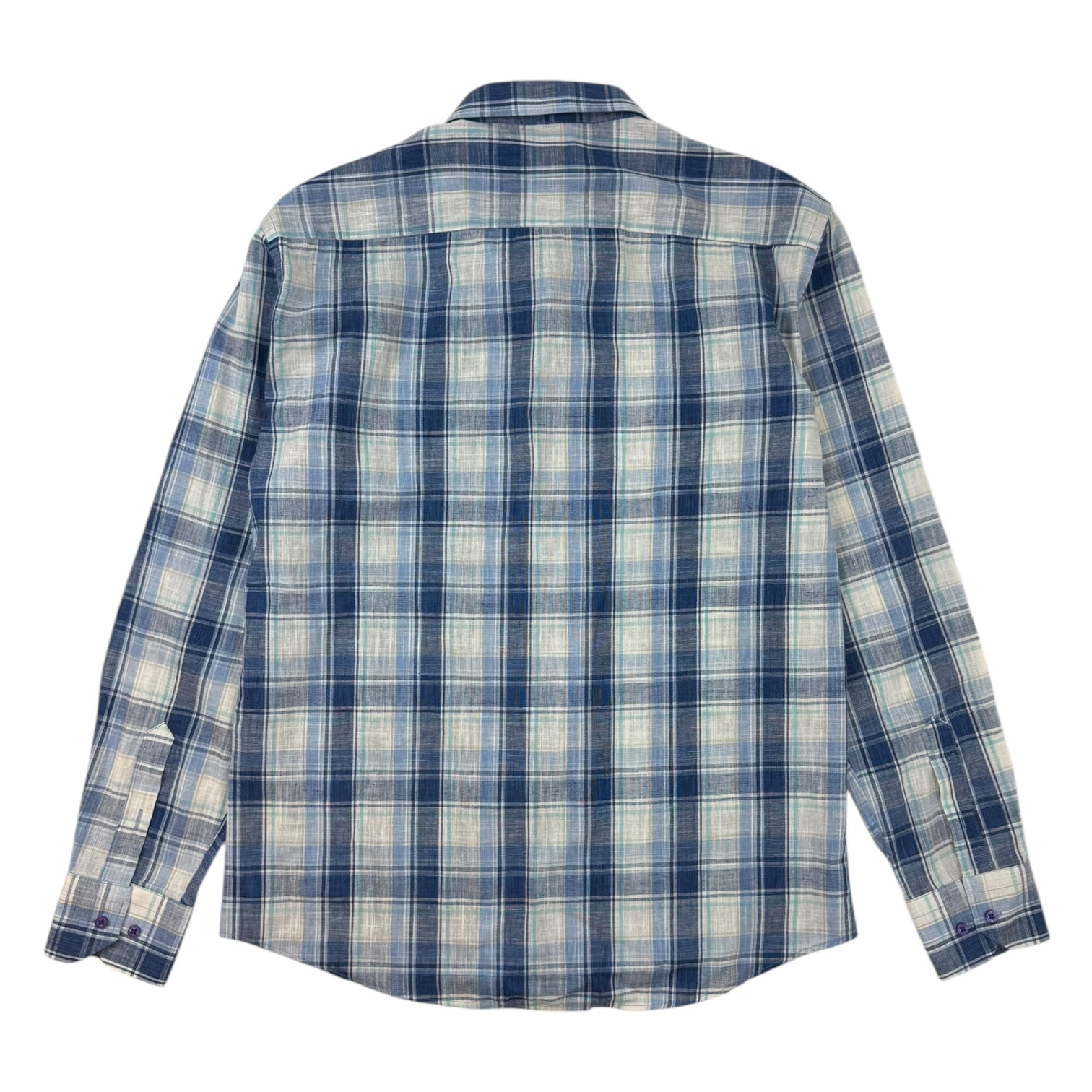 Burberry Brit Nova Check Button Up Shirt Blue