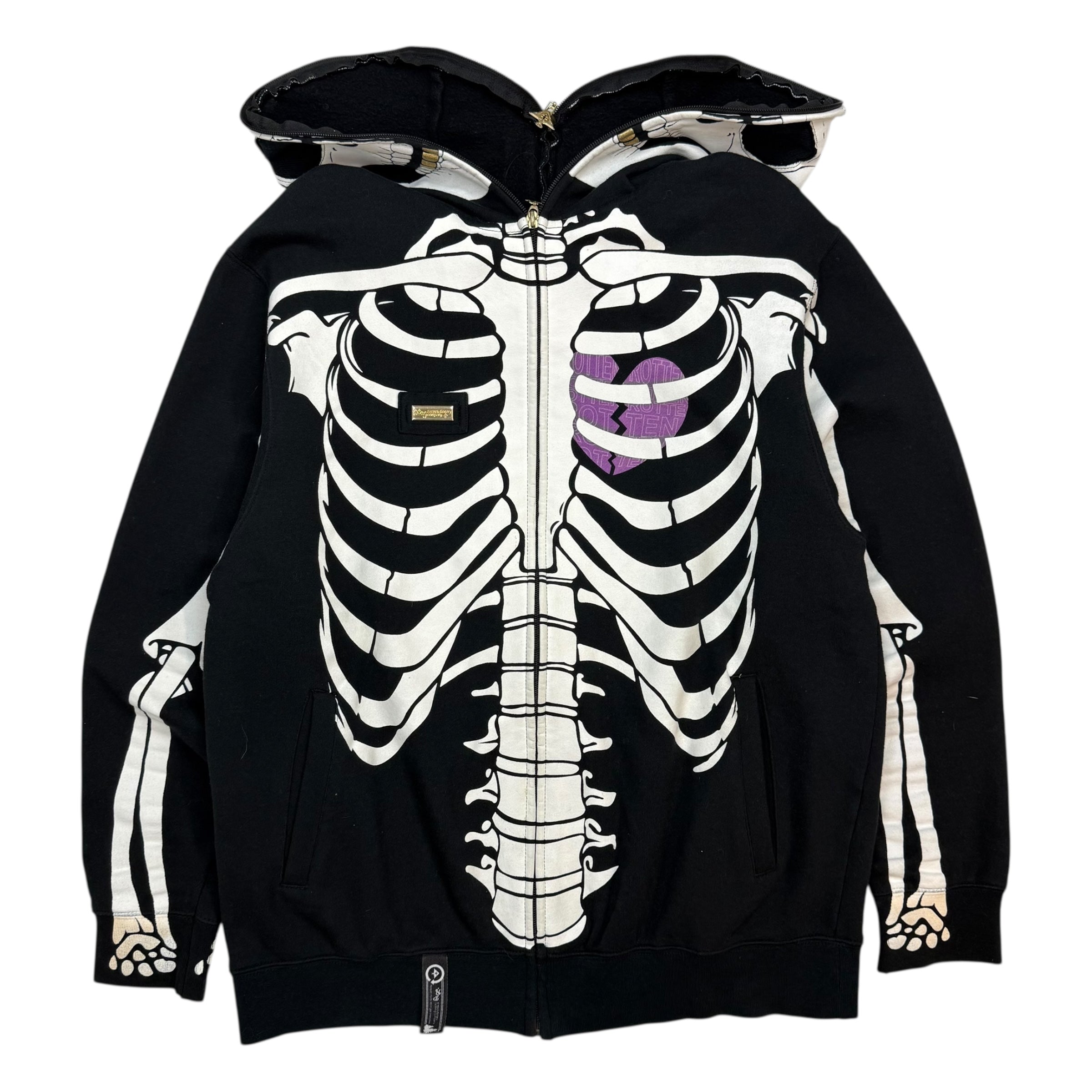 LRG Dead Serious Full Zip Sweater Black