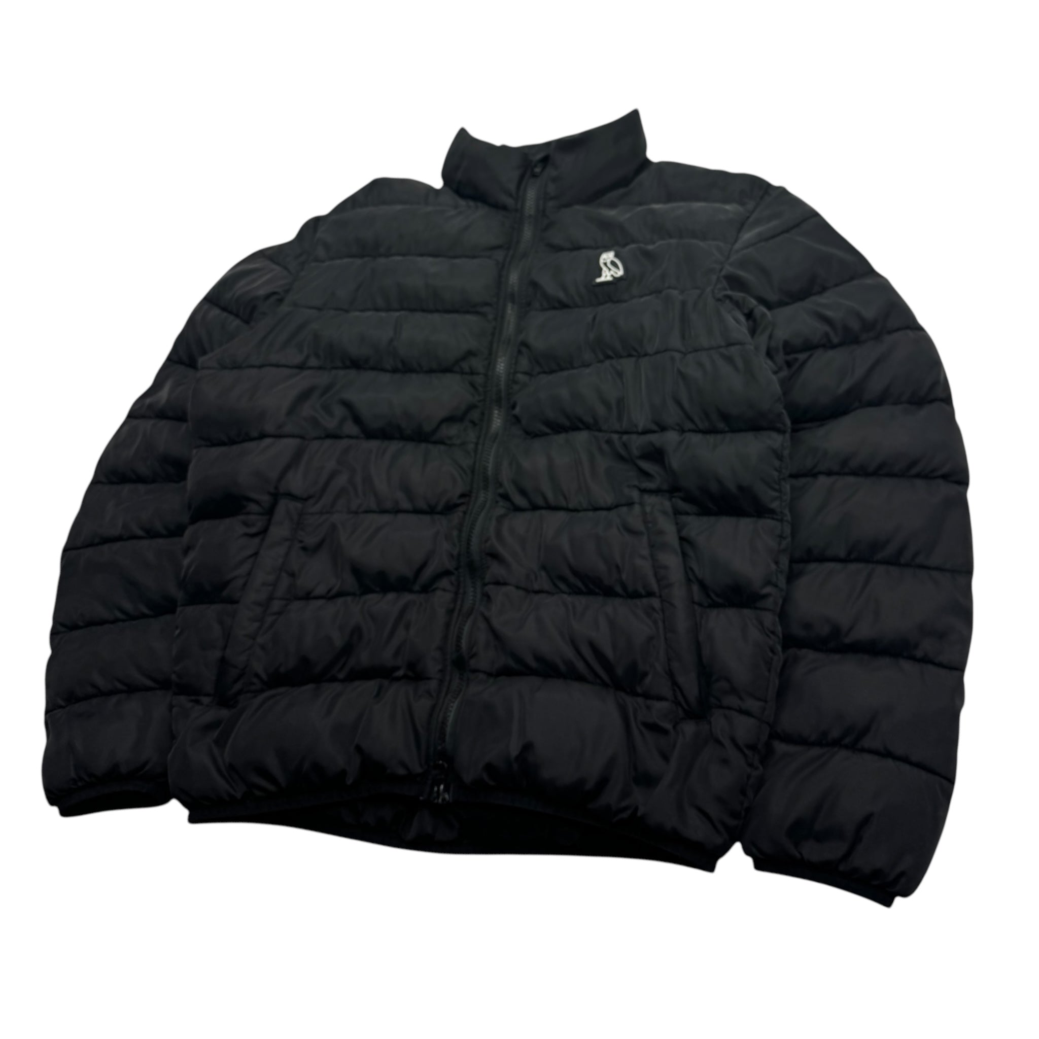 OVO Essential Owl Puffer Jacket Soft Black