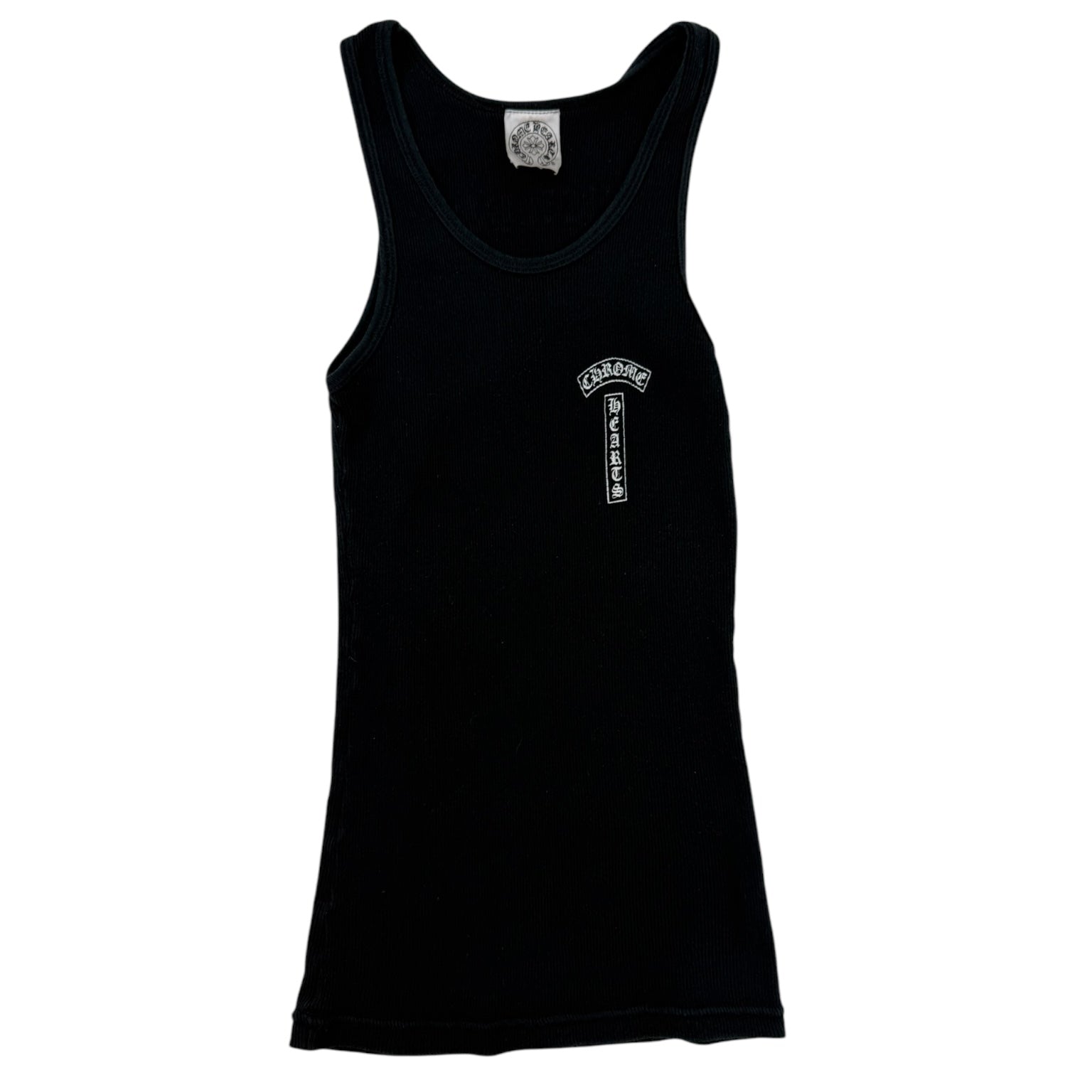 Vintage Chrome Hearts Taipei F*ck You Tank Top Black