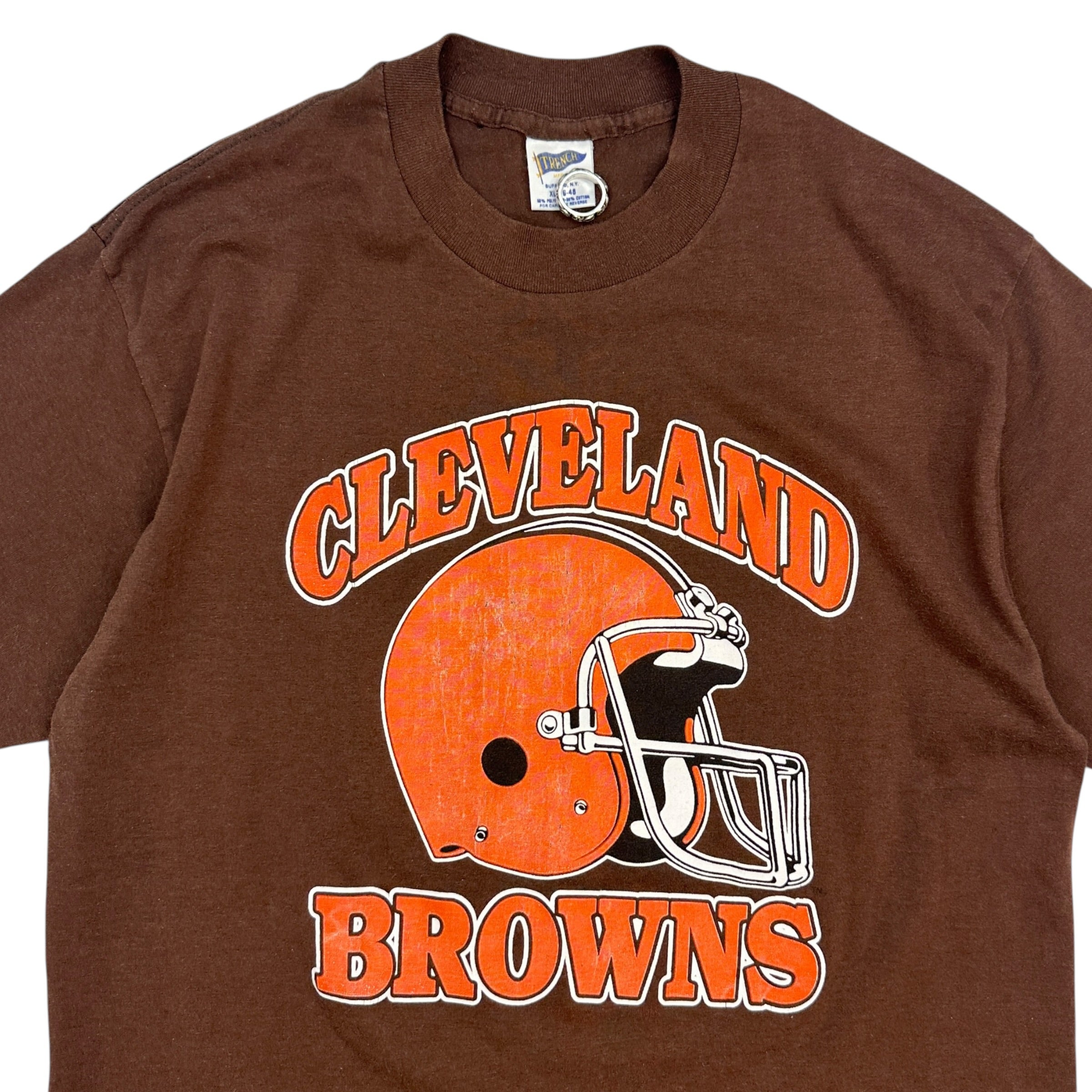 Vintage Cleveland Browns NFL Tee Brown/Orange