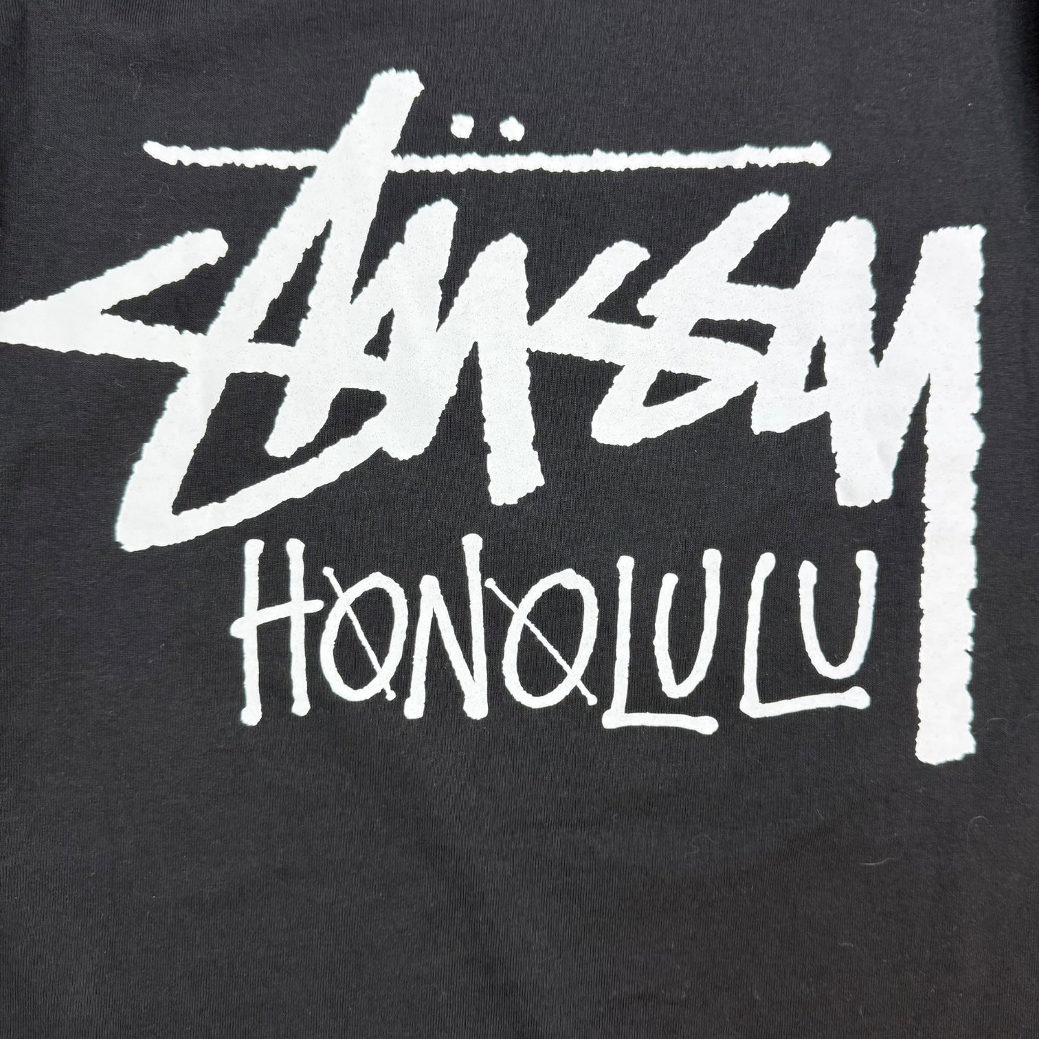 Stussy Honolulu Chapter Tee Black