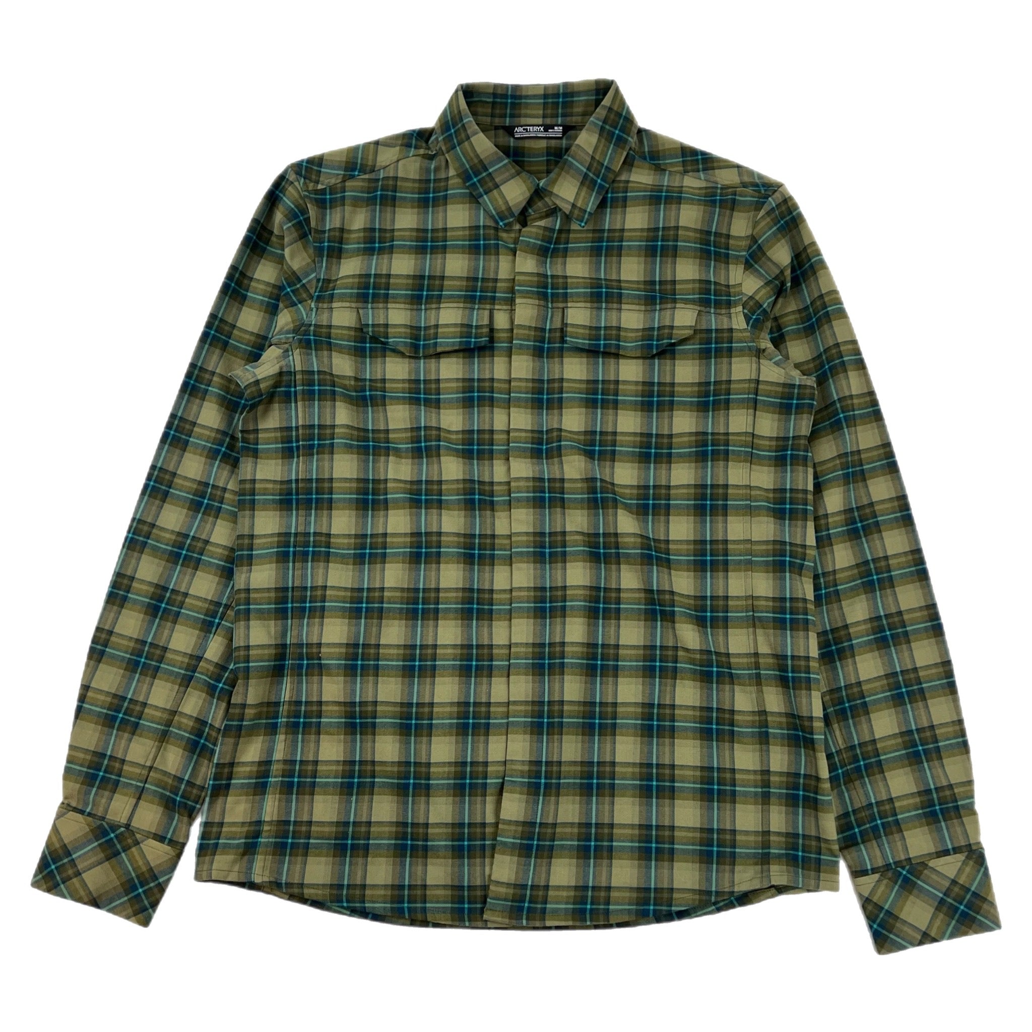 Arx’teryx Gryson Button Up Shirt Checkered Green/Teal