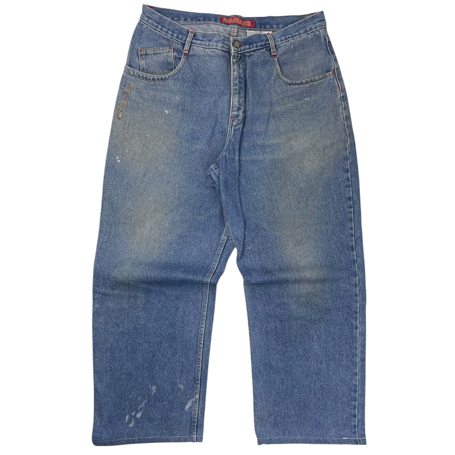 Vintage Y2K Moj Jeans Embroidered Denim Bottoms