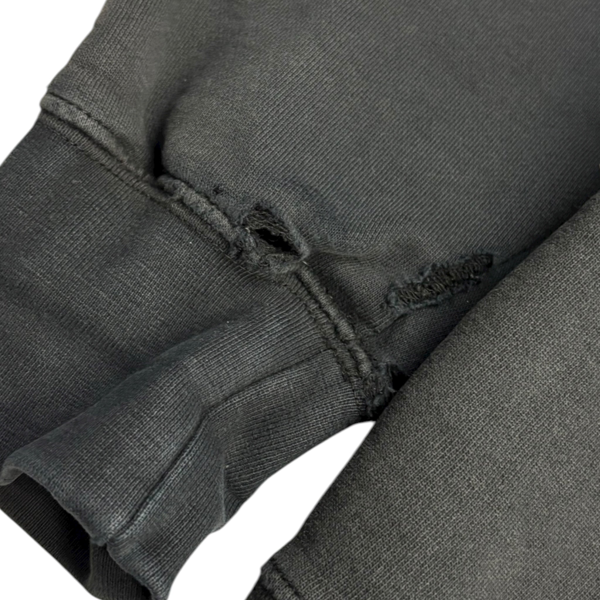 Y2K Boon Stock Zip Up Skull Sweatshirt Black