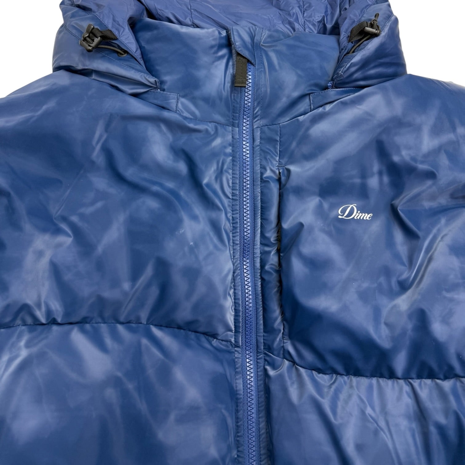 Dime Wavy Puffer Smoke Blue