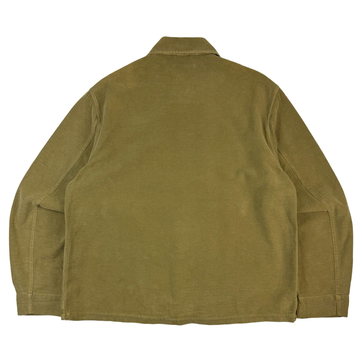 Our Legacy Brushed Cotton Evening Coat Jacket Khaki Green