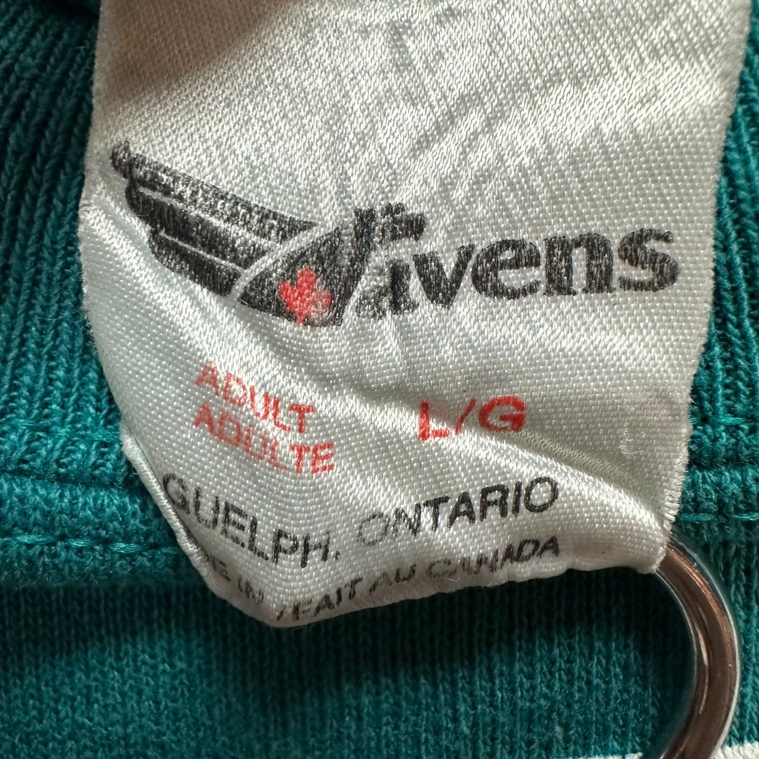 1994 Anaheim Might Ducks Crewneck Green