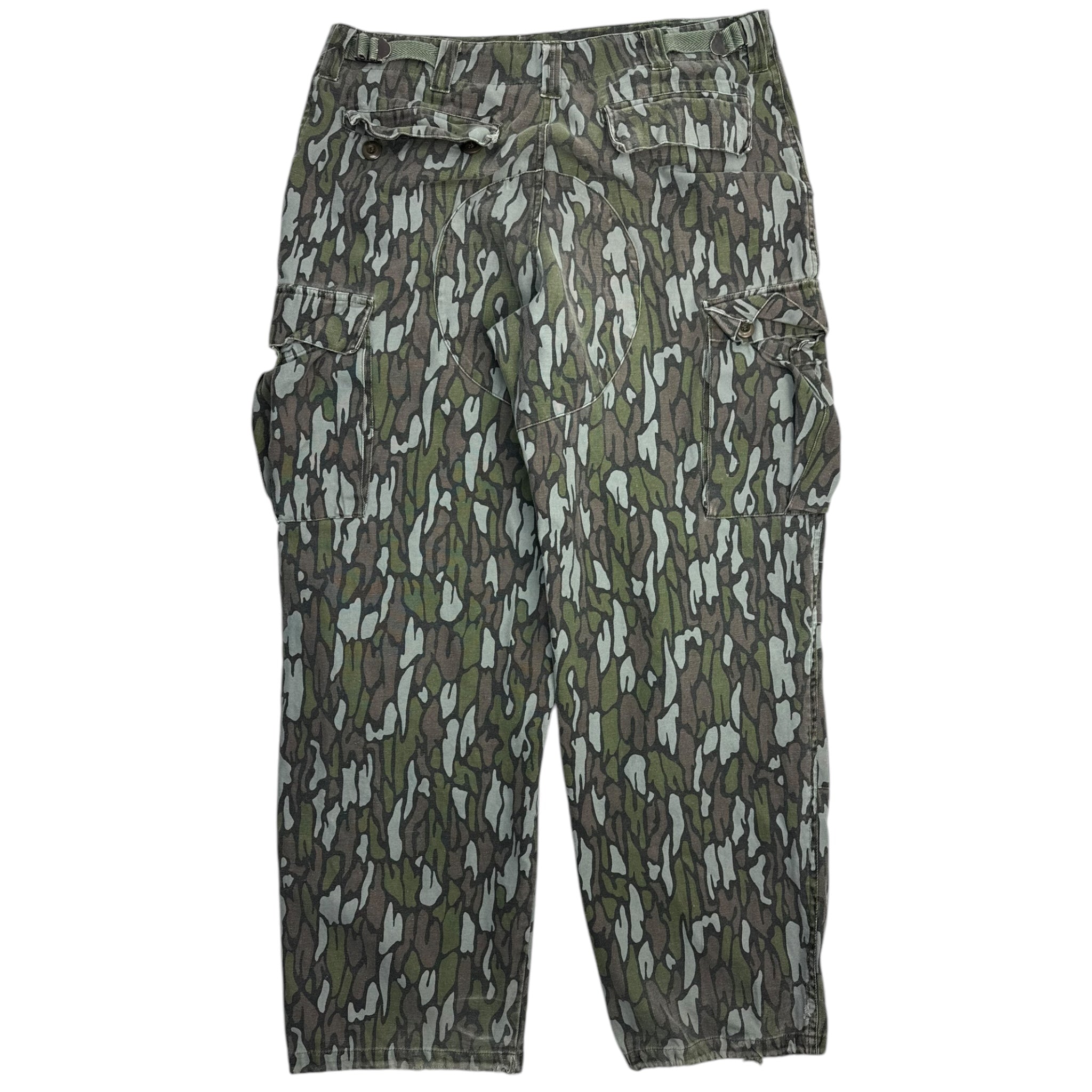 Vintage Tree Bark Camo Cargo Pants