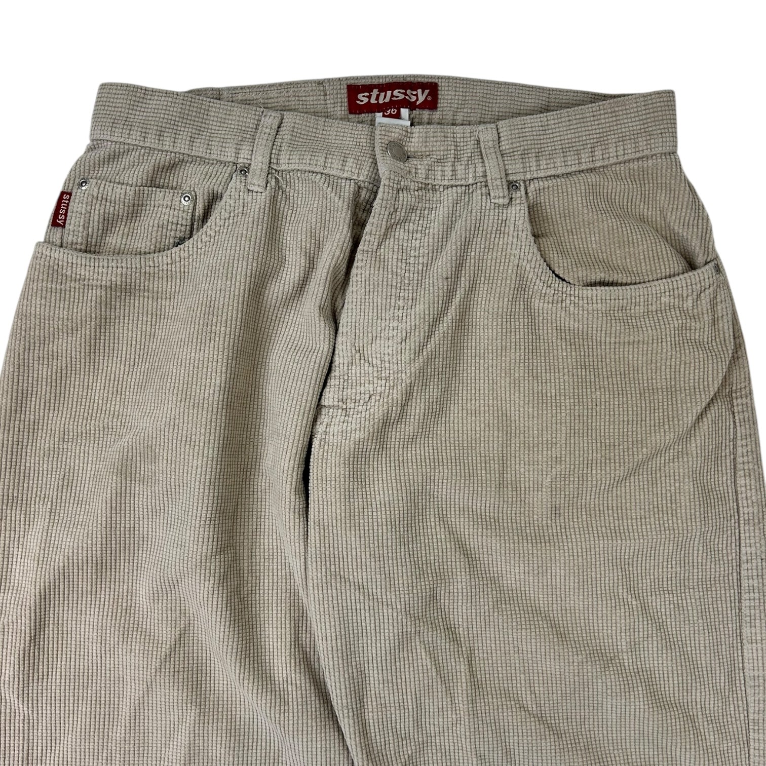 Stussy Corduroy Pants Cream