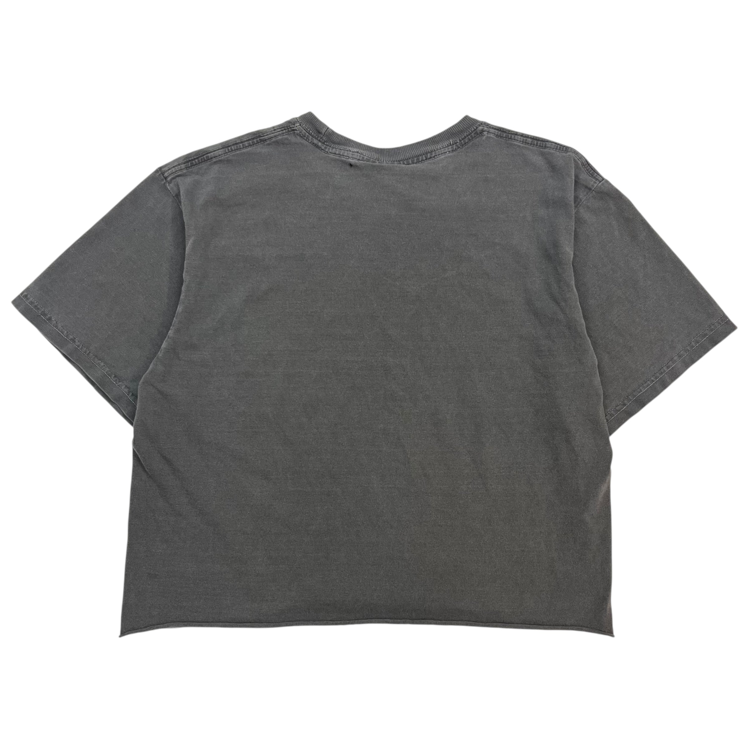 Stussy Cropped Tee Dark Grey