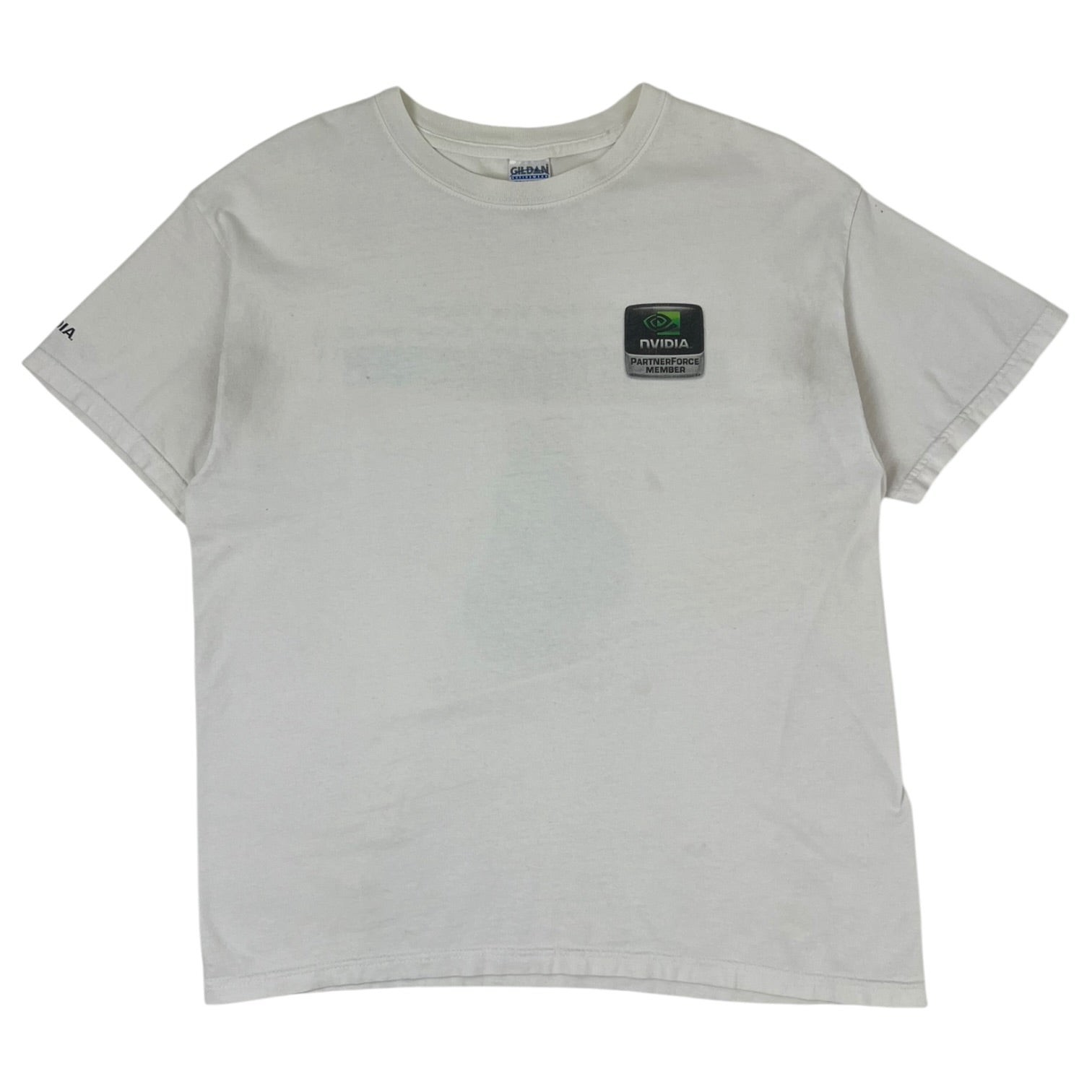 Vintage NVIDIA Partnerforce Member Gaming T-Shirt White