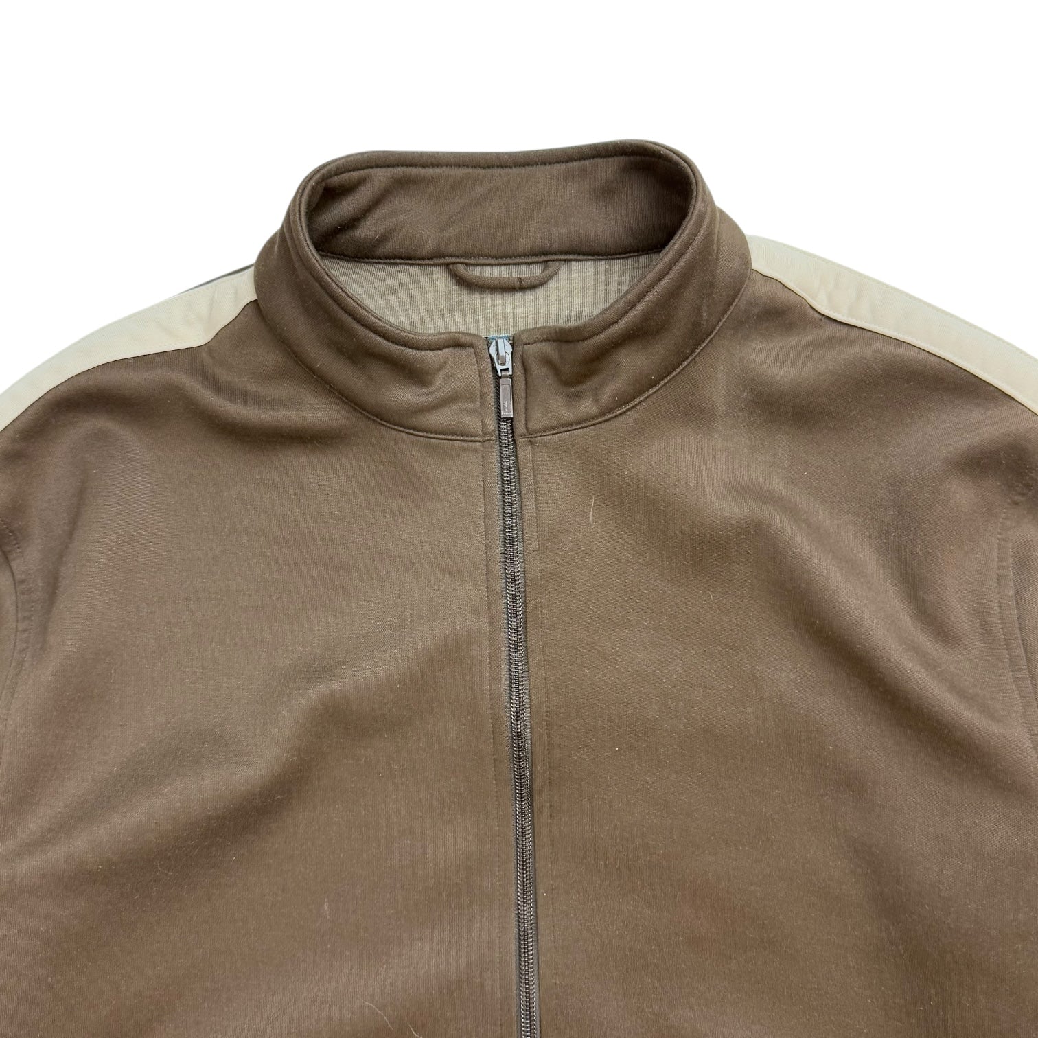 Stussy Zip Up Track Jacket Brown/Biege