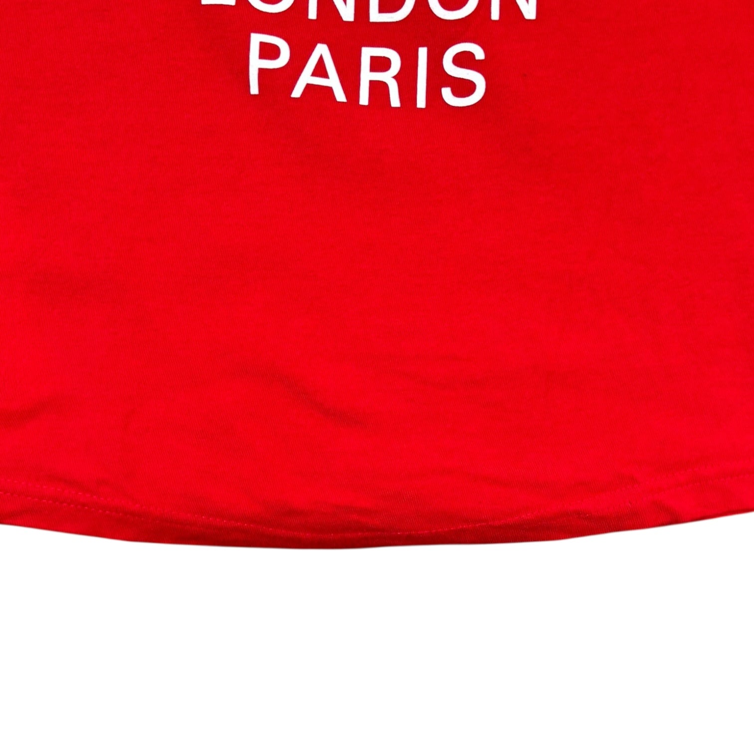 Stussy Dover Street Market World Tour T-Shirt Red