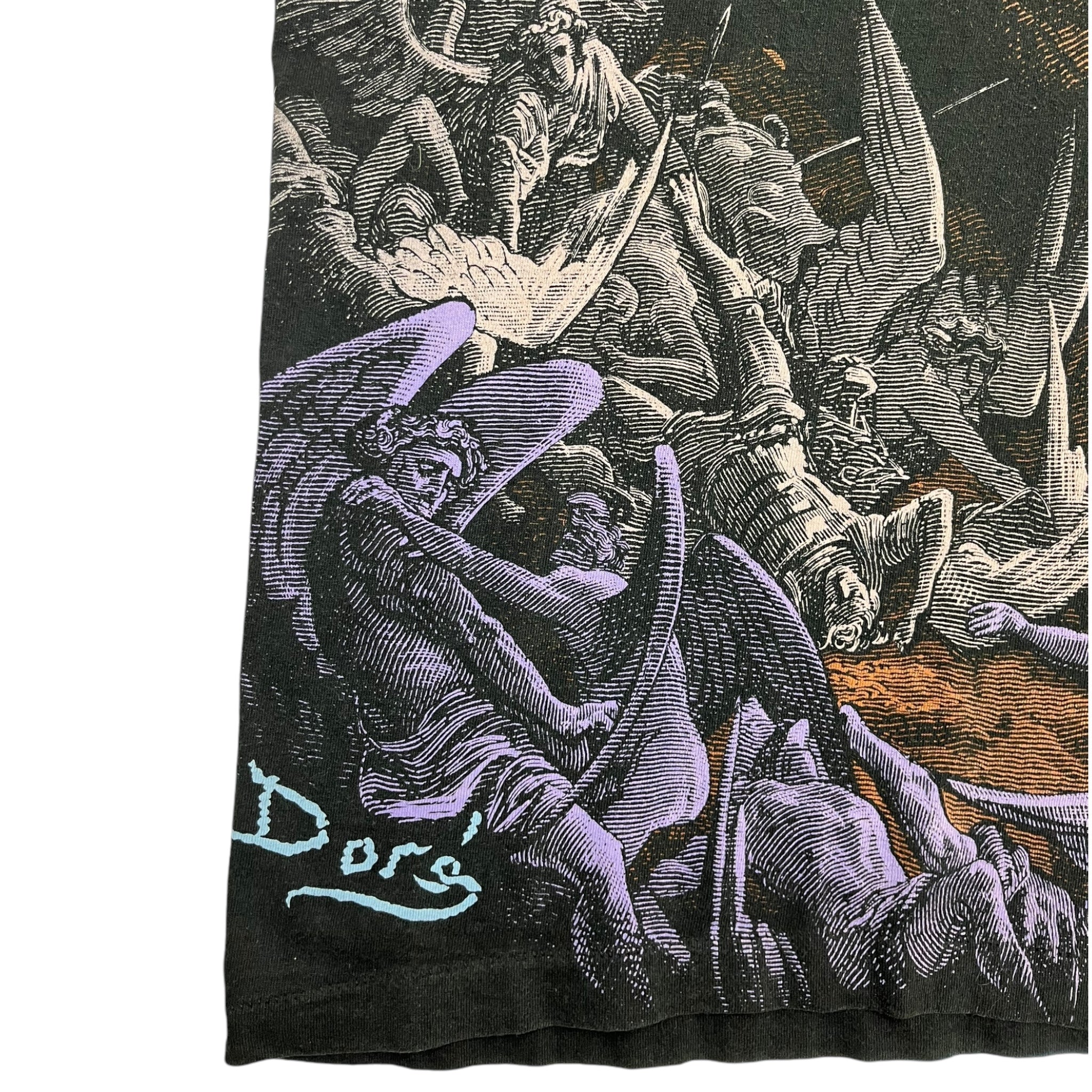 1994 Gustav Dore “Angels vs Demons” T-Shirt