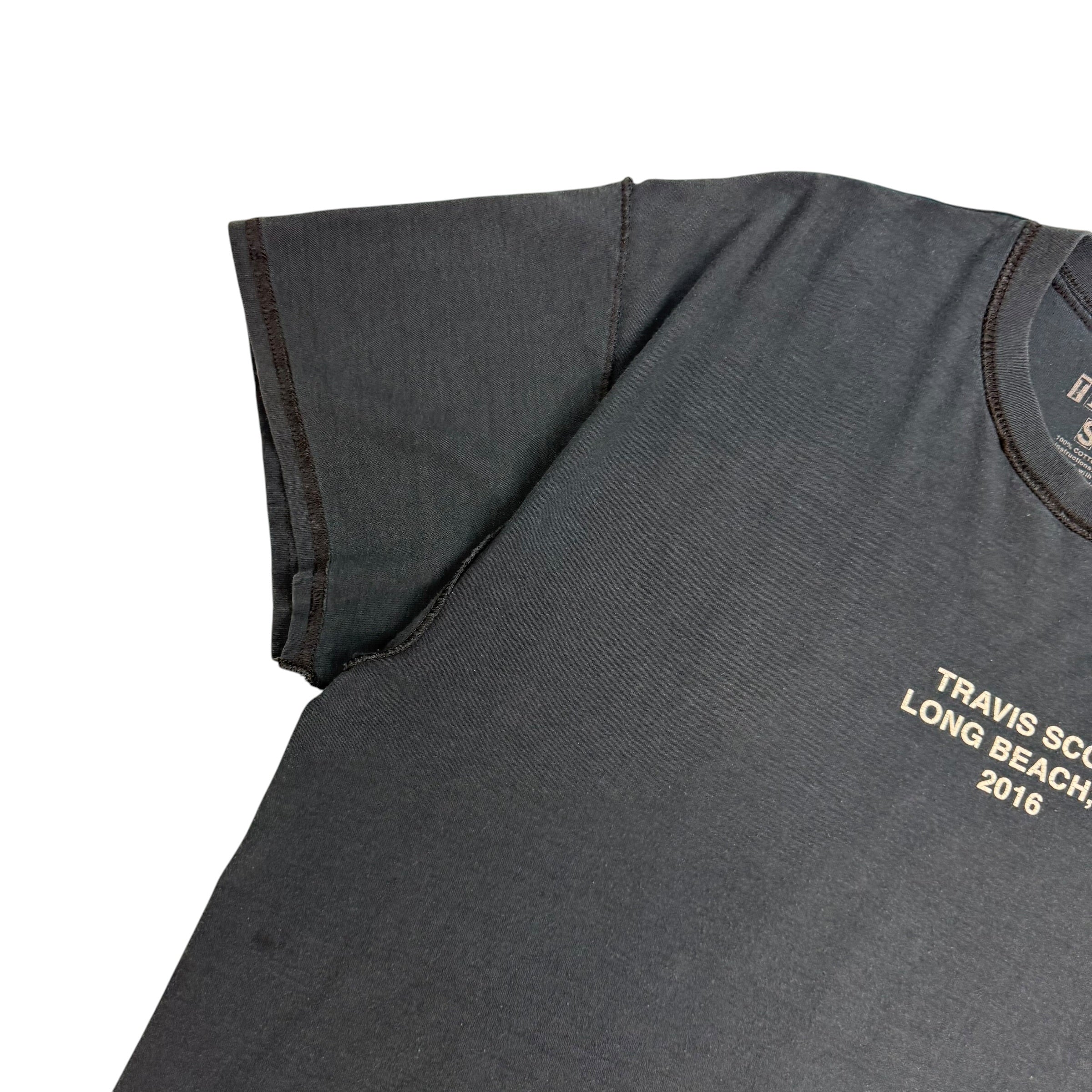Travis Scott Long Beach Tee Black