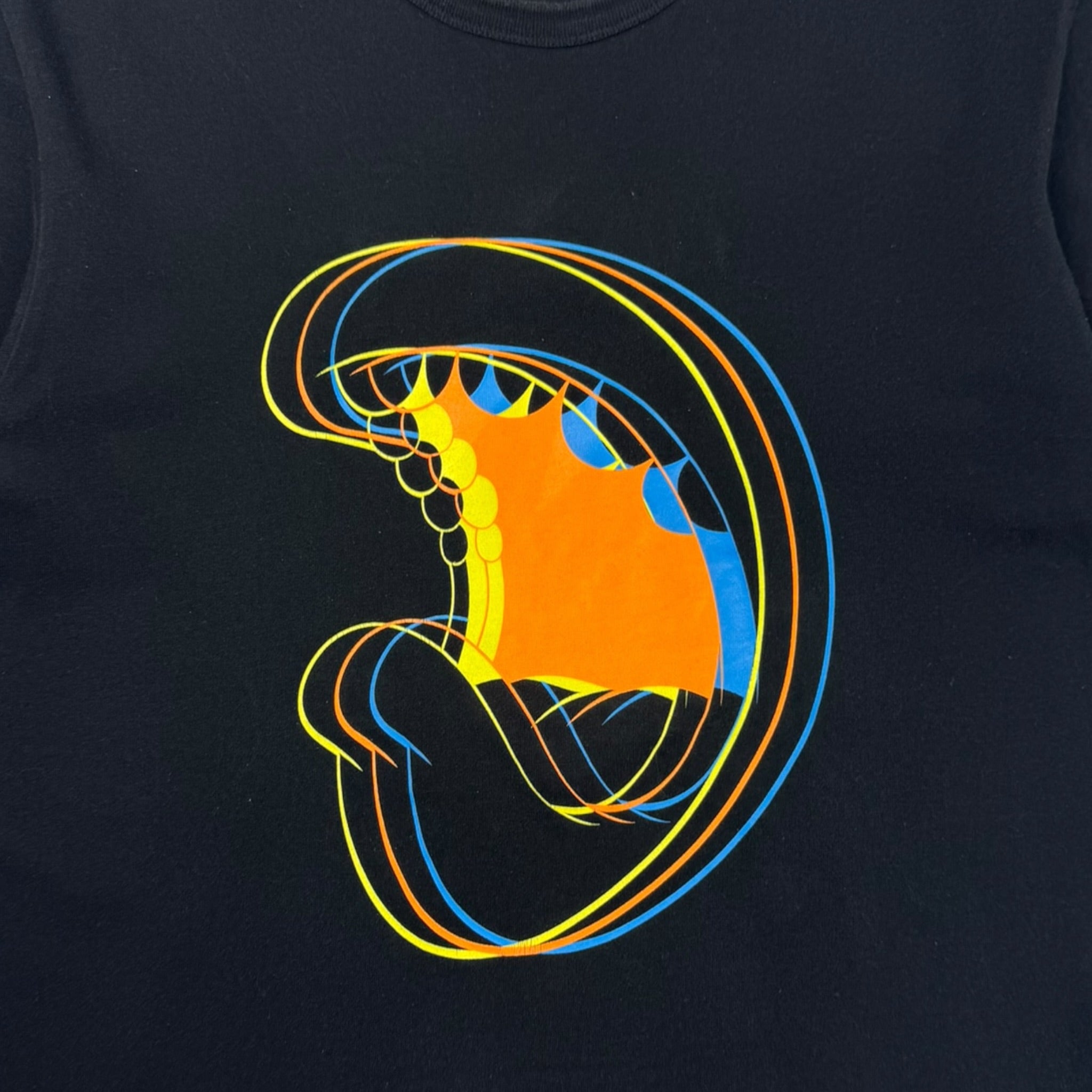 Kaws x Originalfake ‘Mouth’ Tee Black