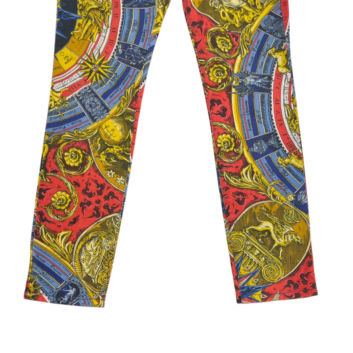 Moschino Multicolor Roman Scarf Jeans