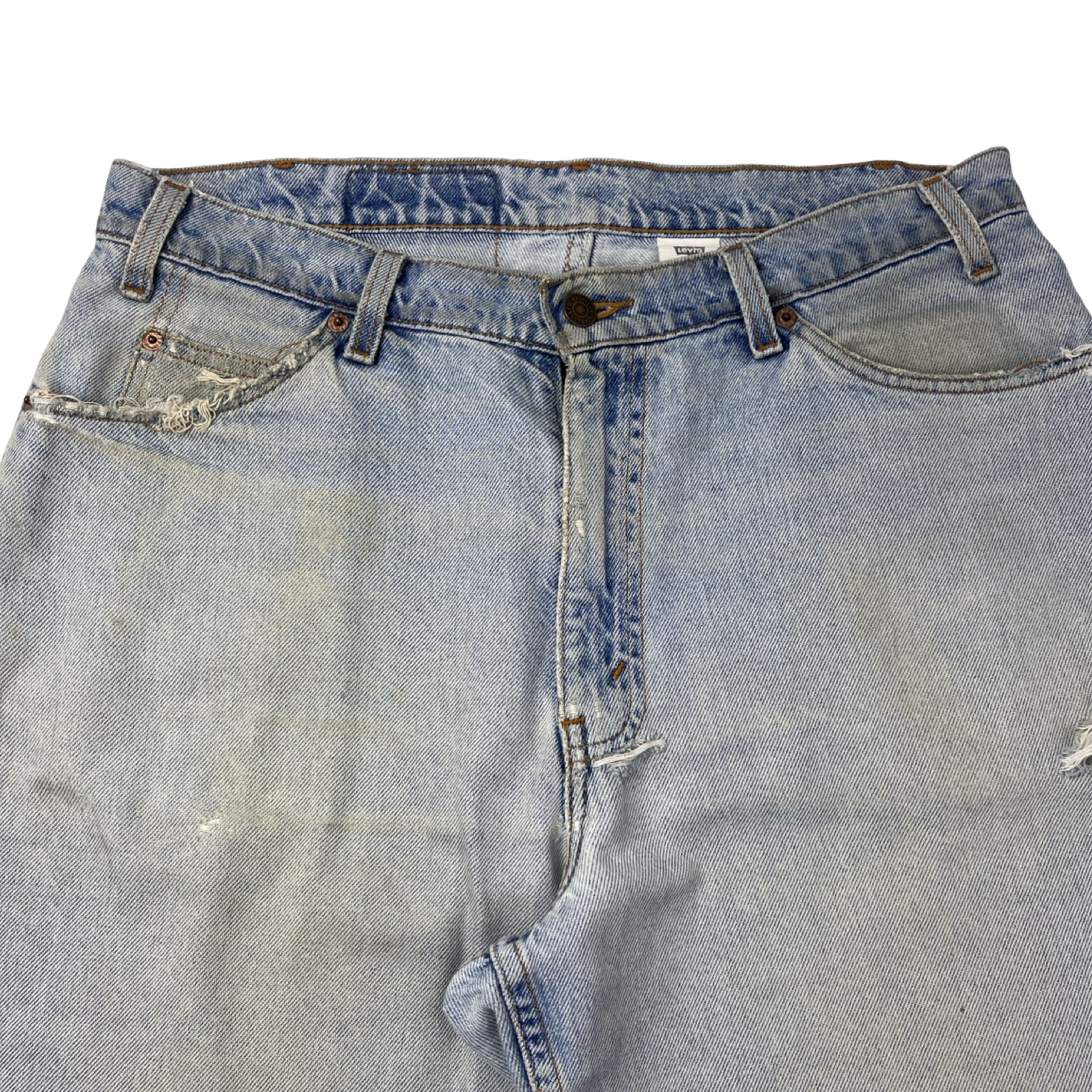 Vintage Levi's 560 Distressed Denim Shorts