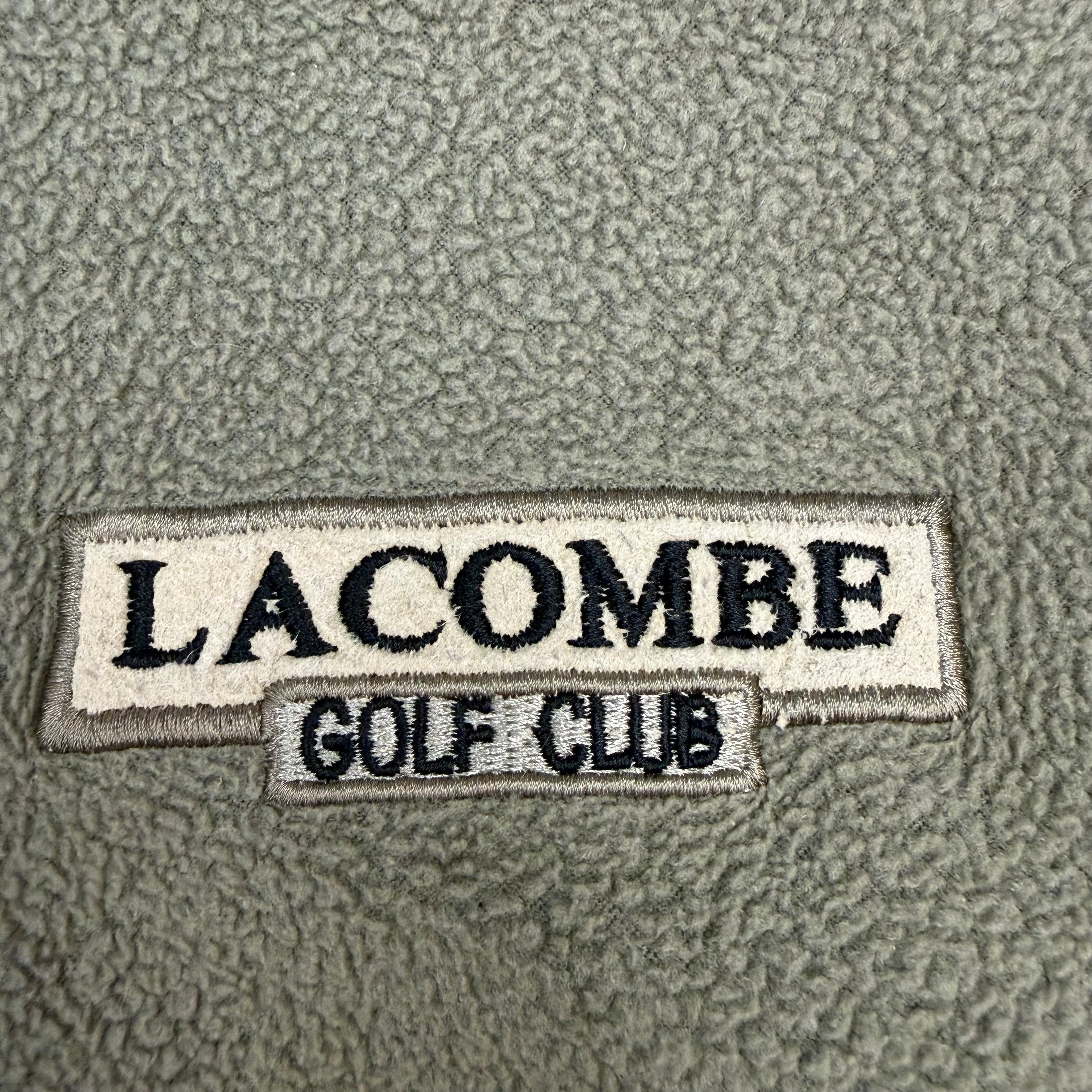 Vintage Lacombe Golf Club Fleece Crewneck Olive