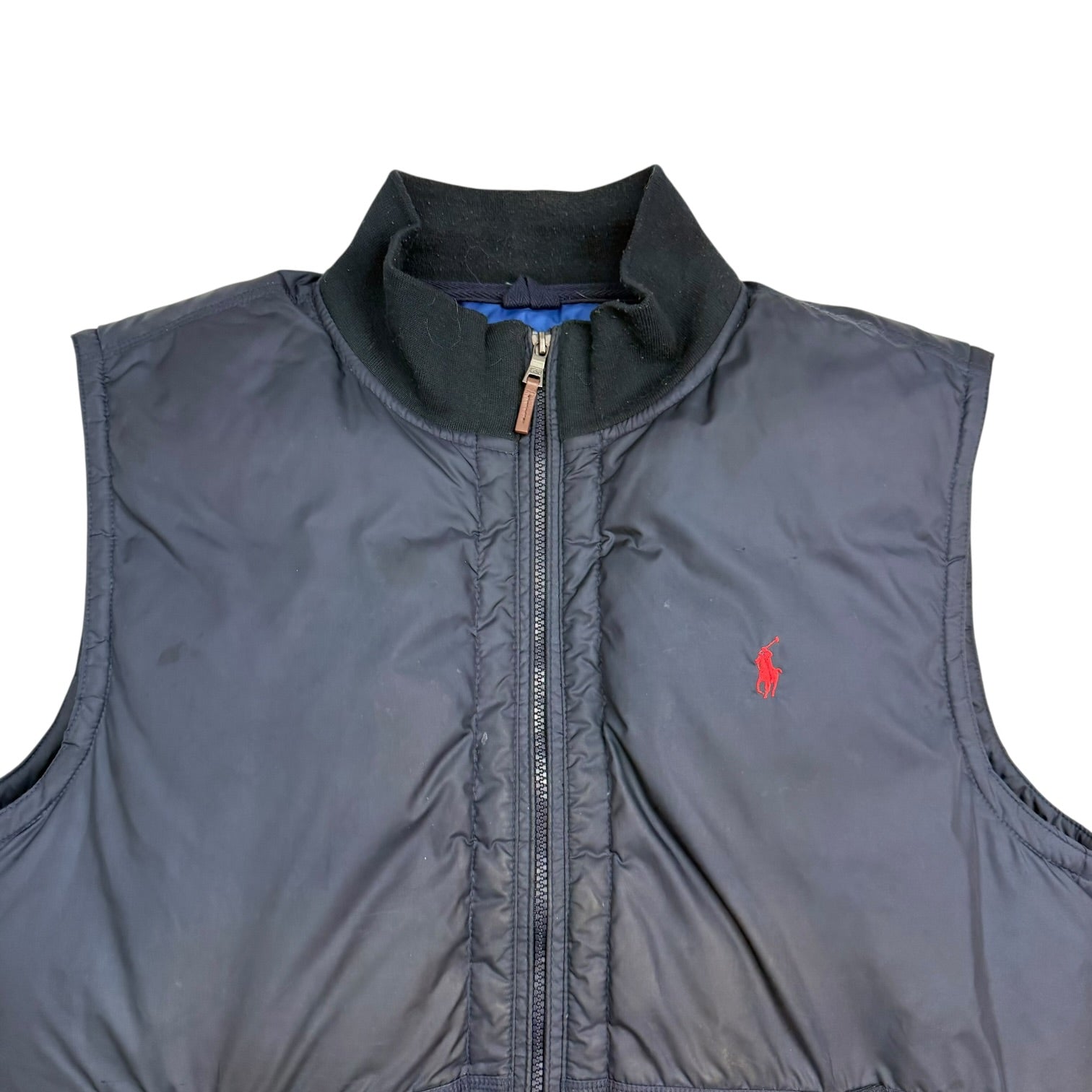 Vintage Polo Ralph Lauren Vest Navy Blue