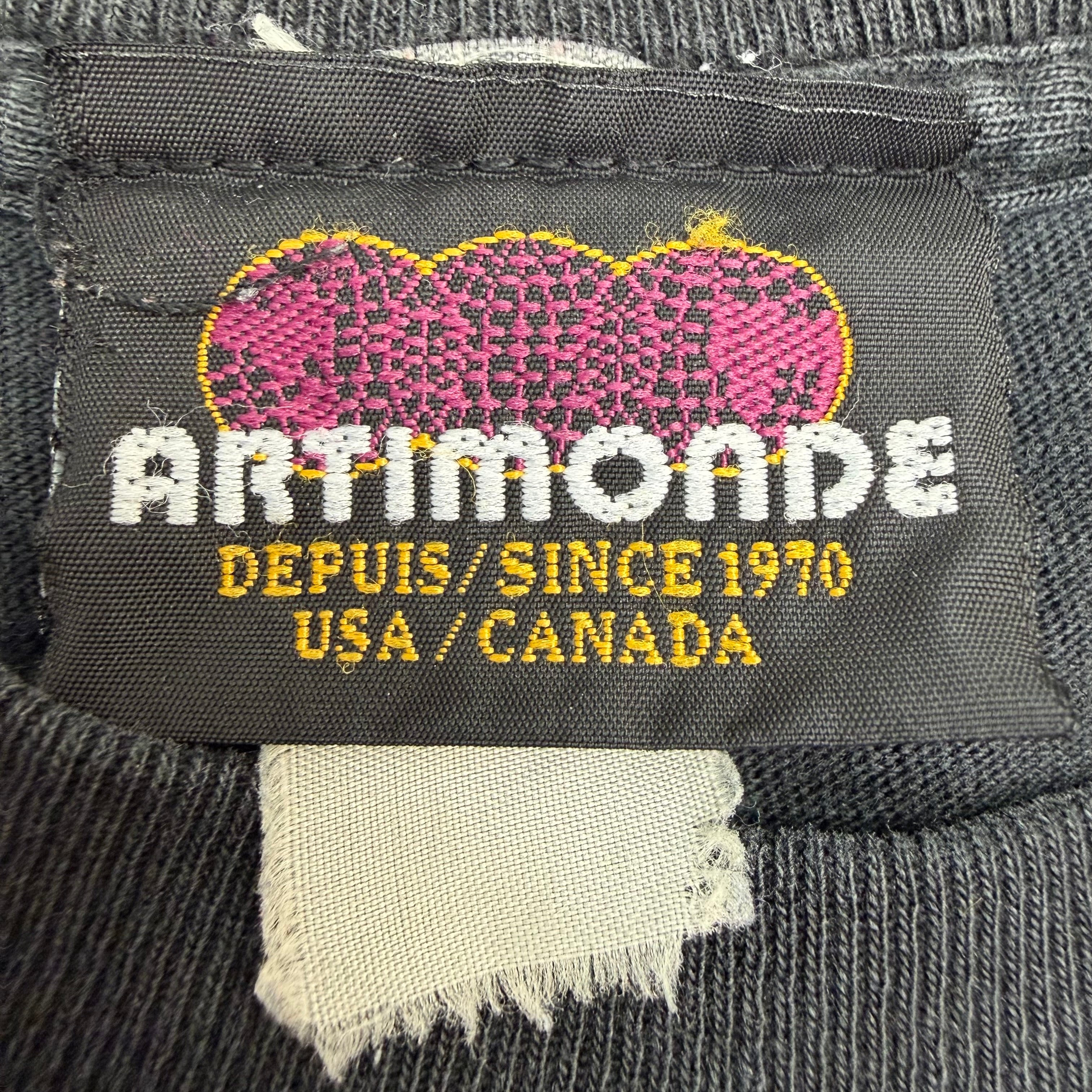 1994 Metallica Justice for All Distressed Tee Black