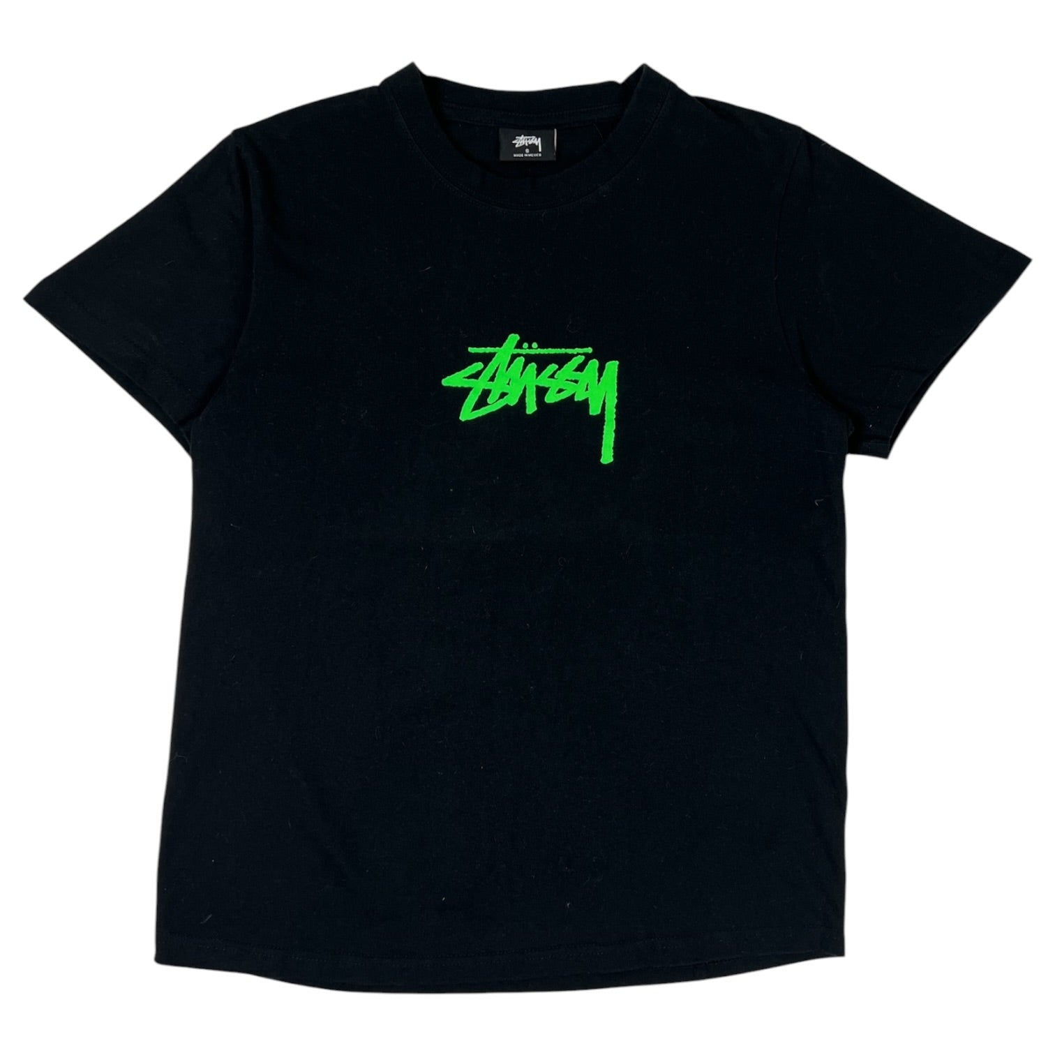 Stussy Stock T-Shirt Black/Green
