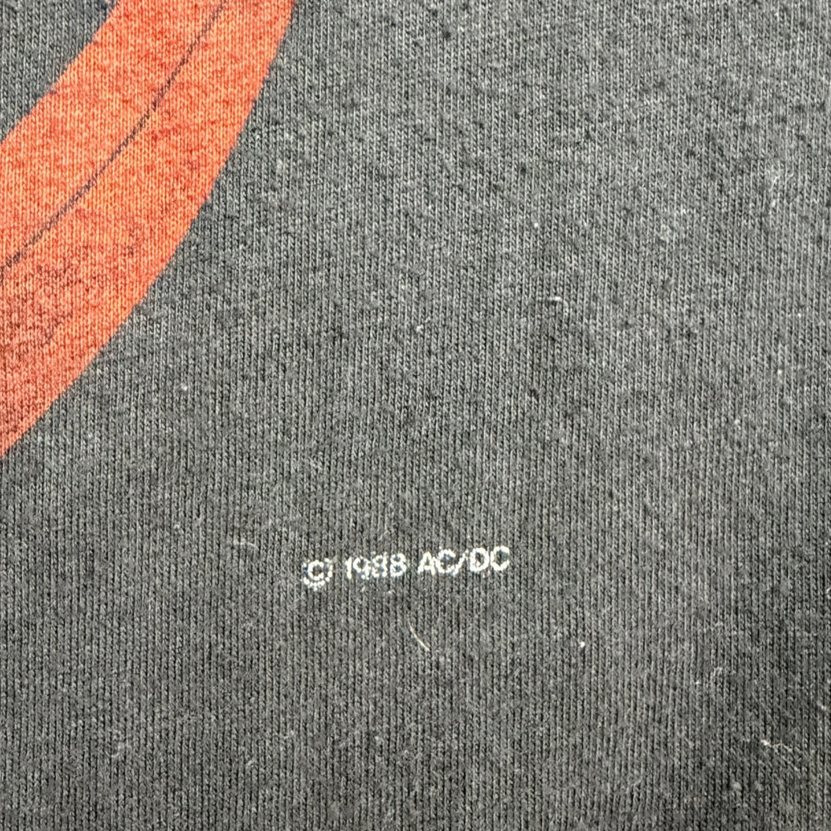 Vintage 1988 AC/DC "Blow Up Your Video" T-Shirt Black
