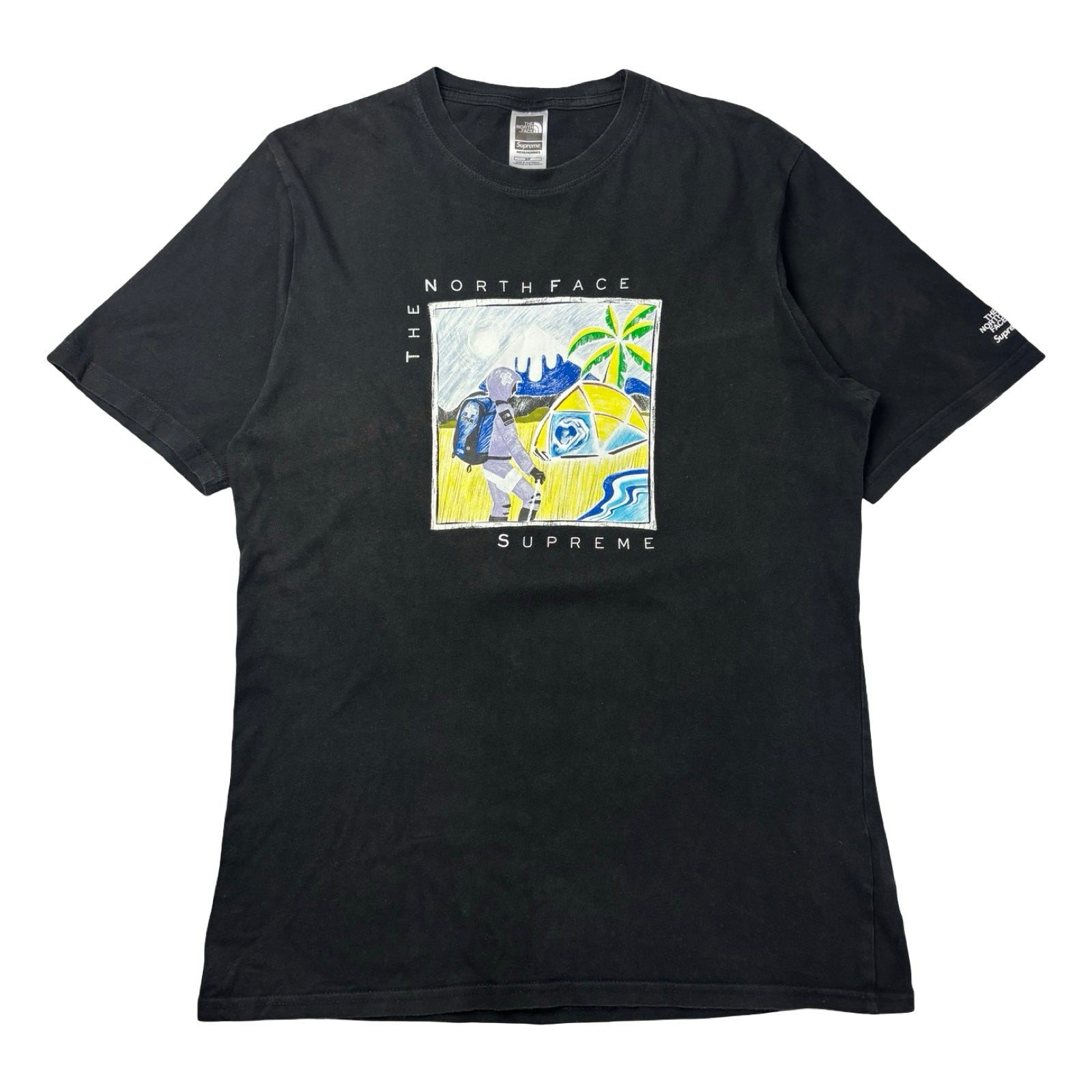 Supreme x The North Face Sketch S/S Top Black