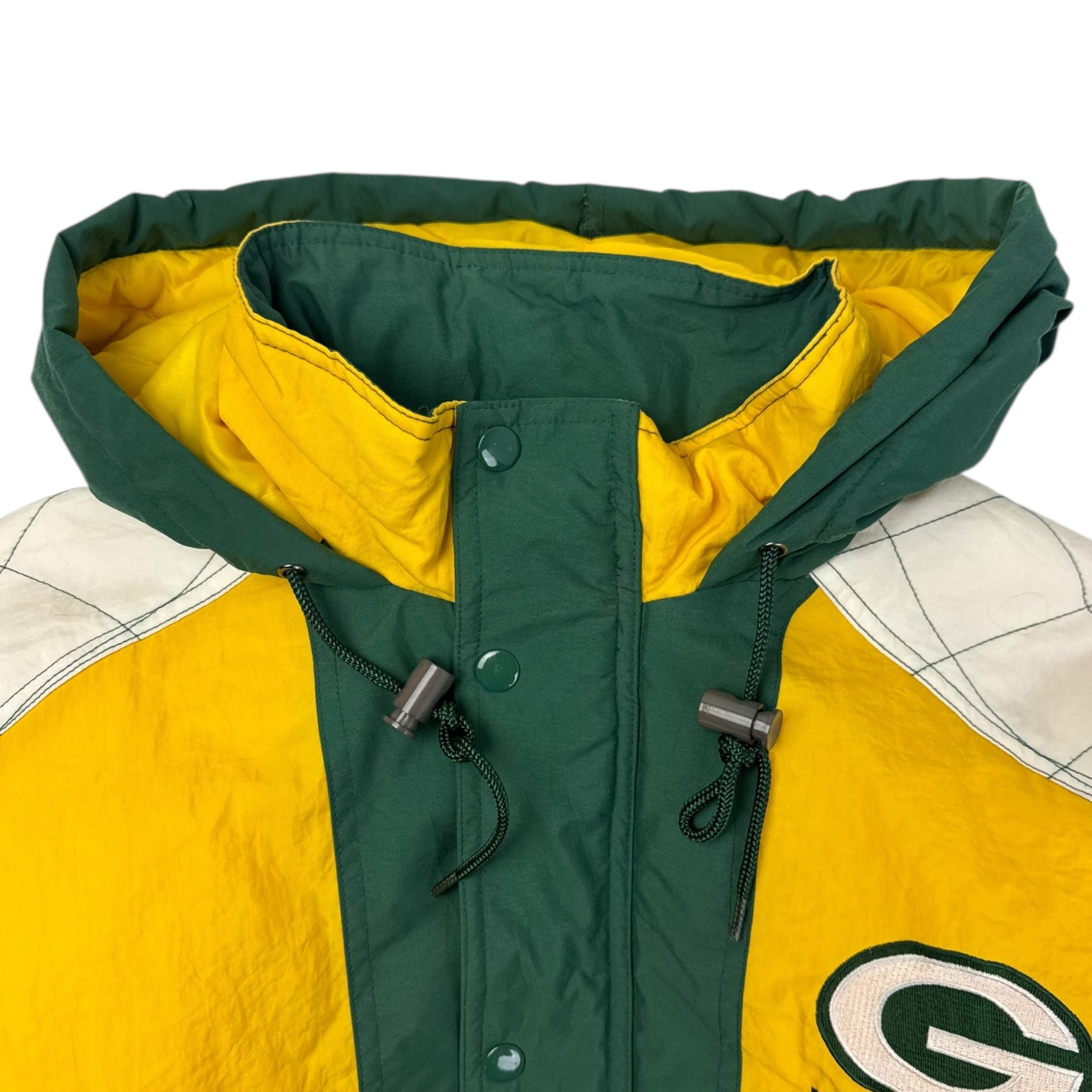 Vintage Green Bay Packers Starter Full-Zip Hooded Jacket