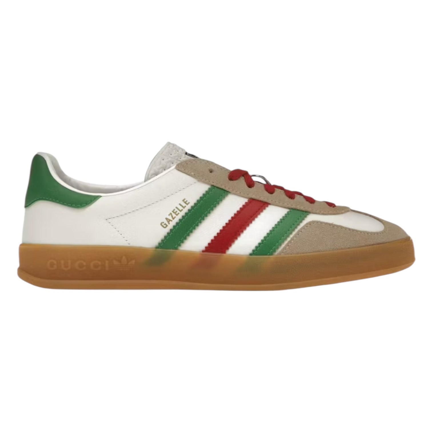 Adidas x Gucci Gazelle White Green Red