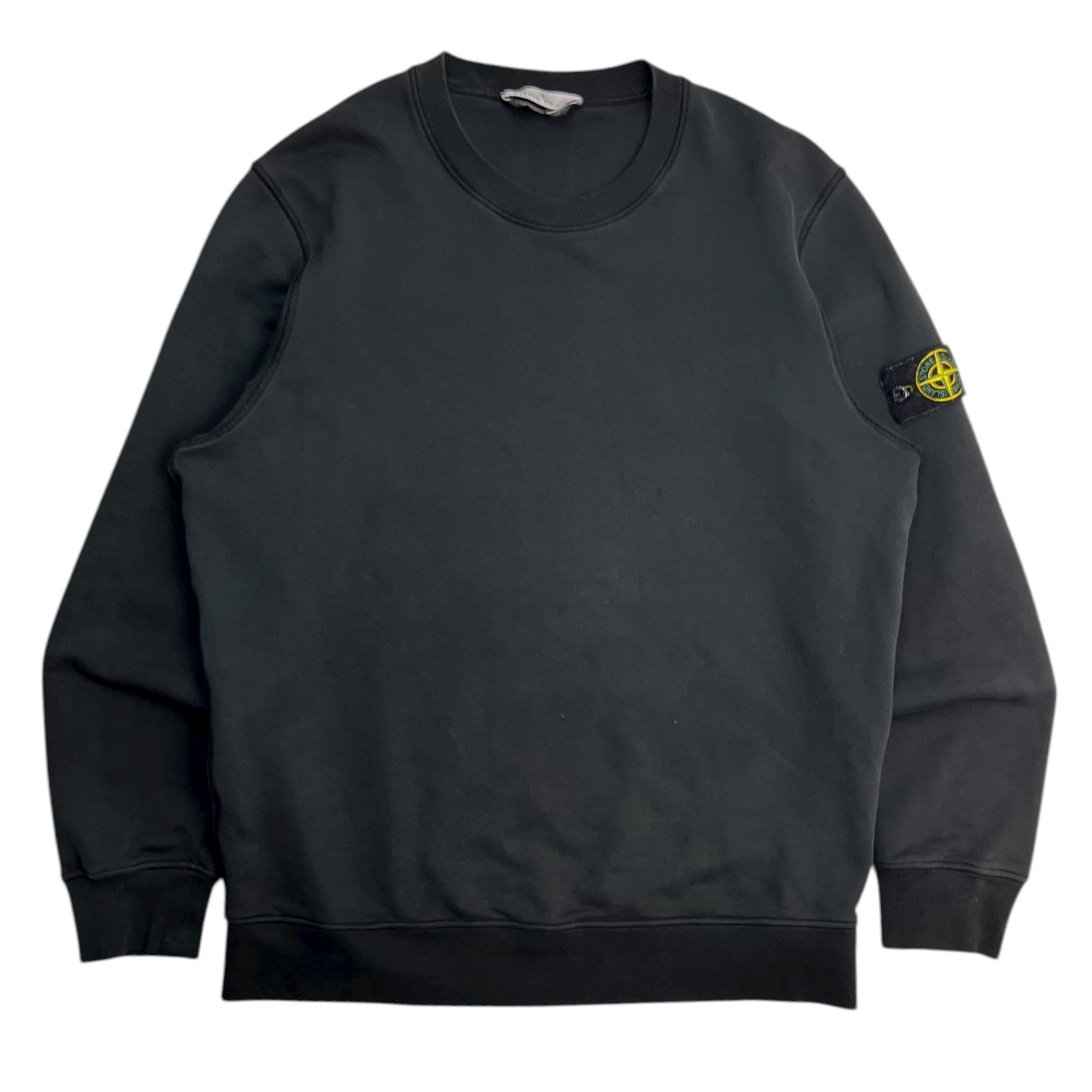 Stone Island Compass Badge Crewneck Black