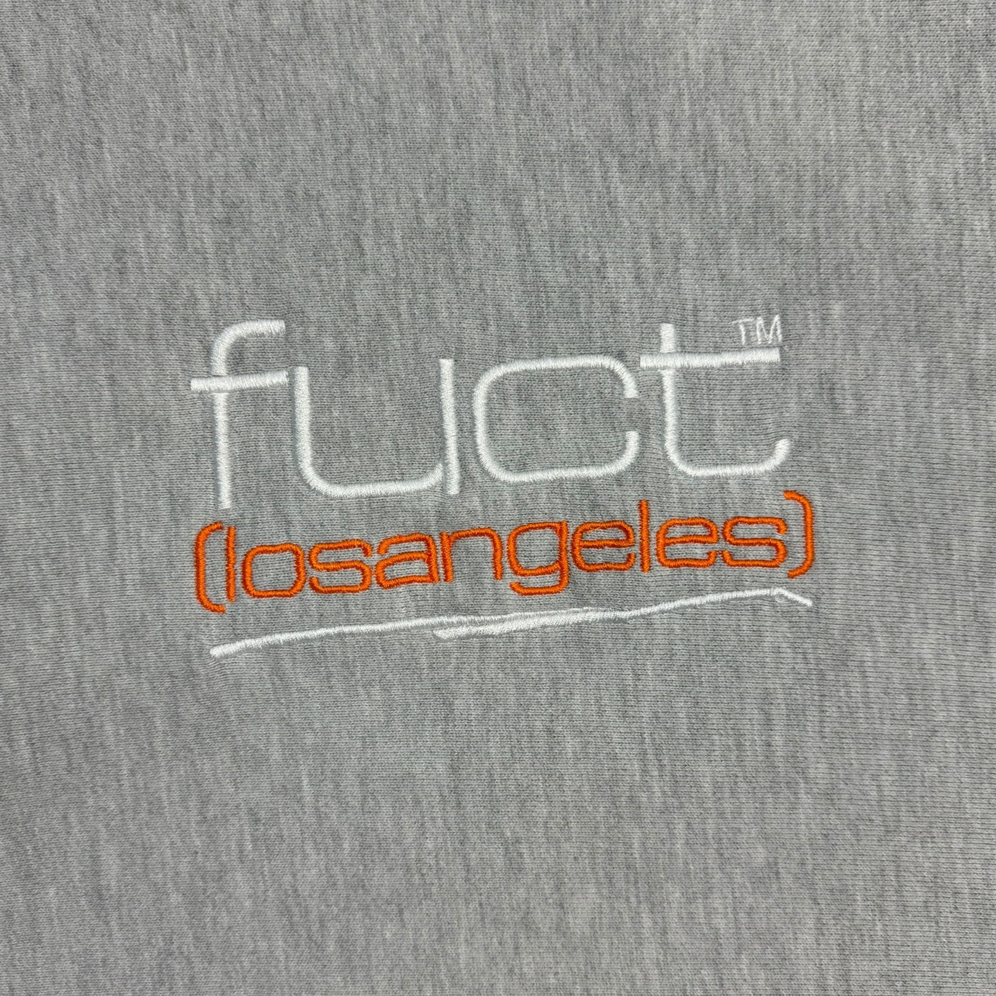 Fuct FTP Los Angeles Crewneck Grey