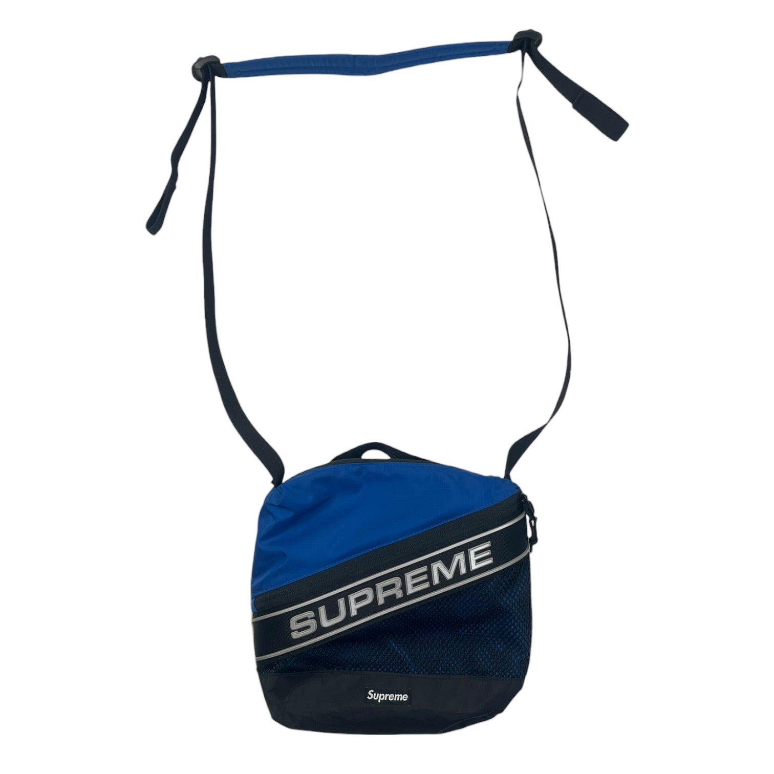 Supreme Logo Shoulder Bag Blue (FW23)