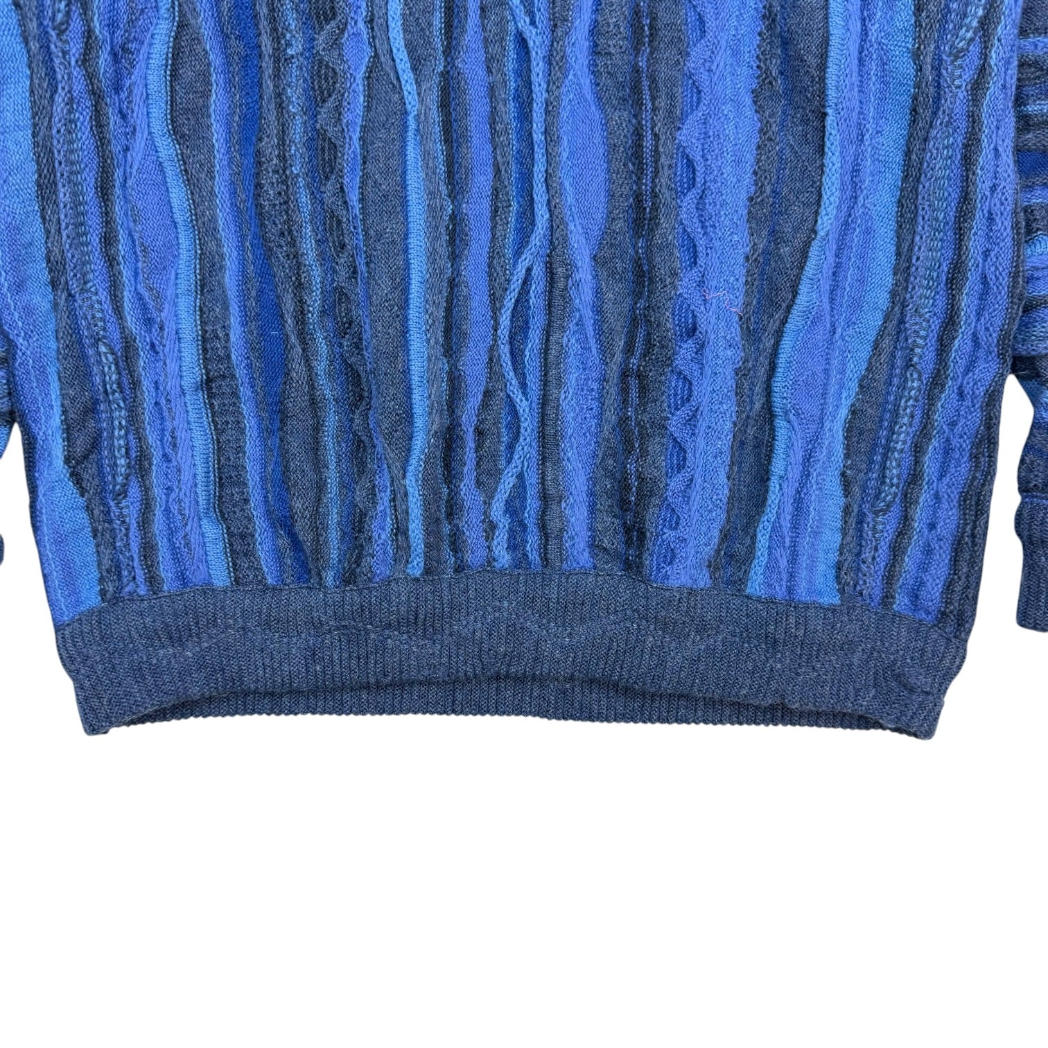 Vintage Australian Clothing. Co Knit Sweater Blue