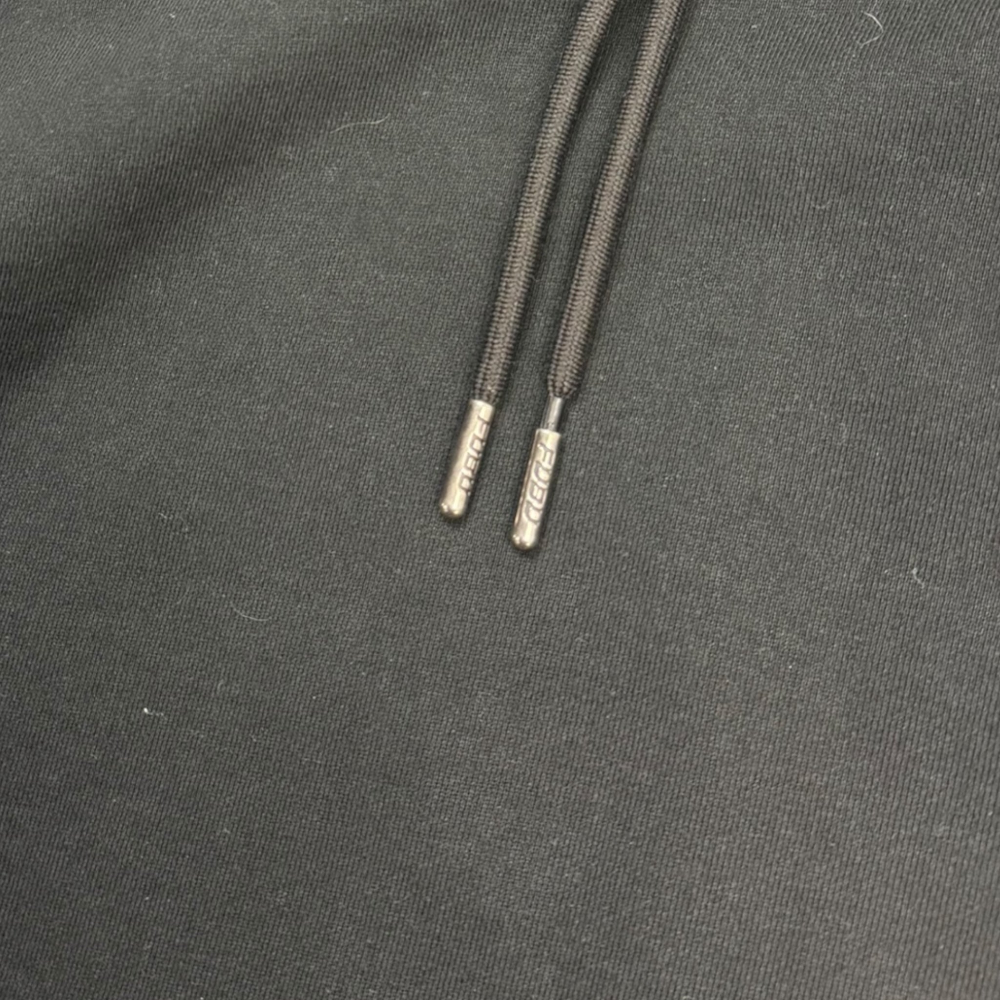 Vintage Y2K Fubu Embroidered Hoodie Black