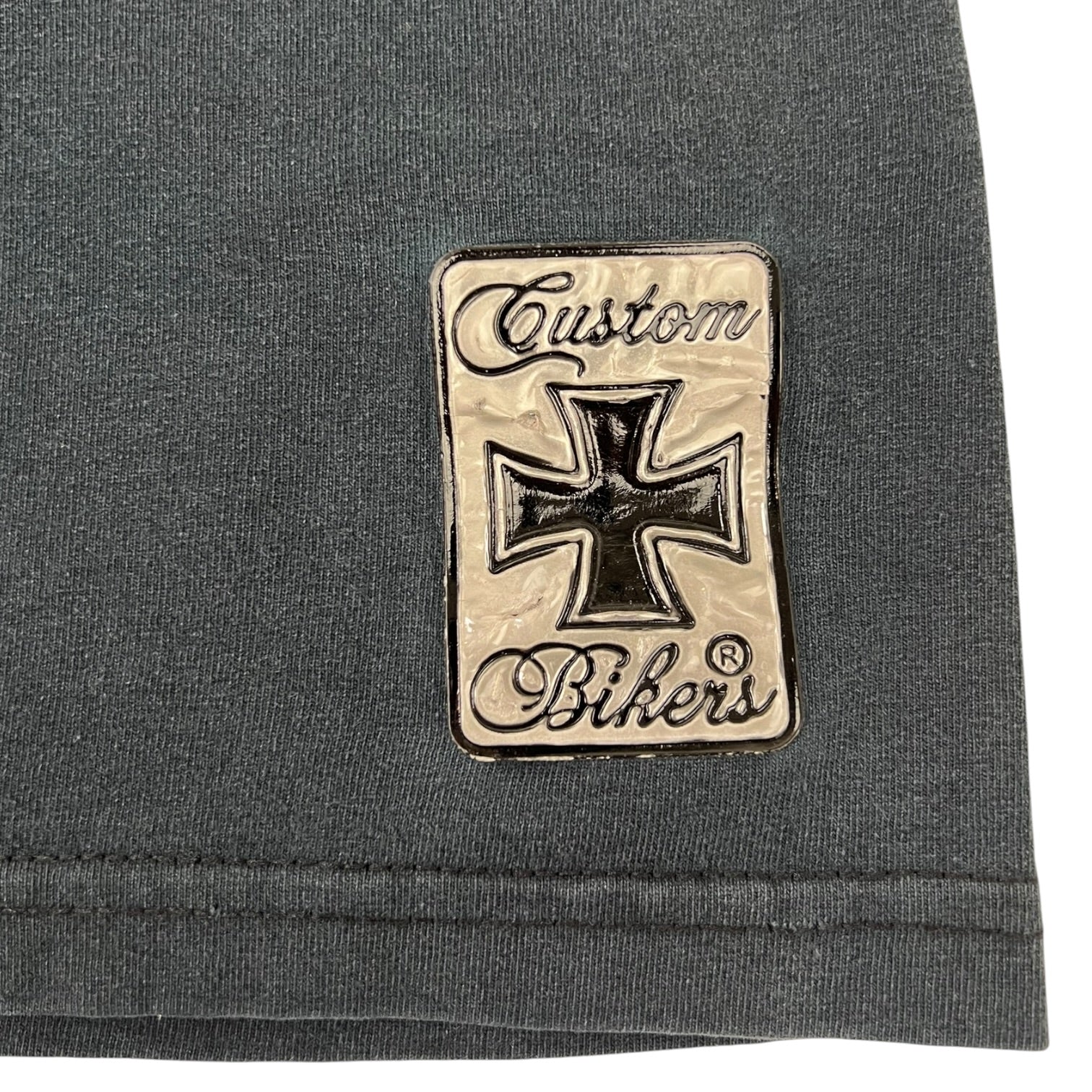 Vintage Custom Bikers Choppers Engine T-Shirt Black