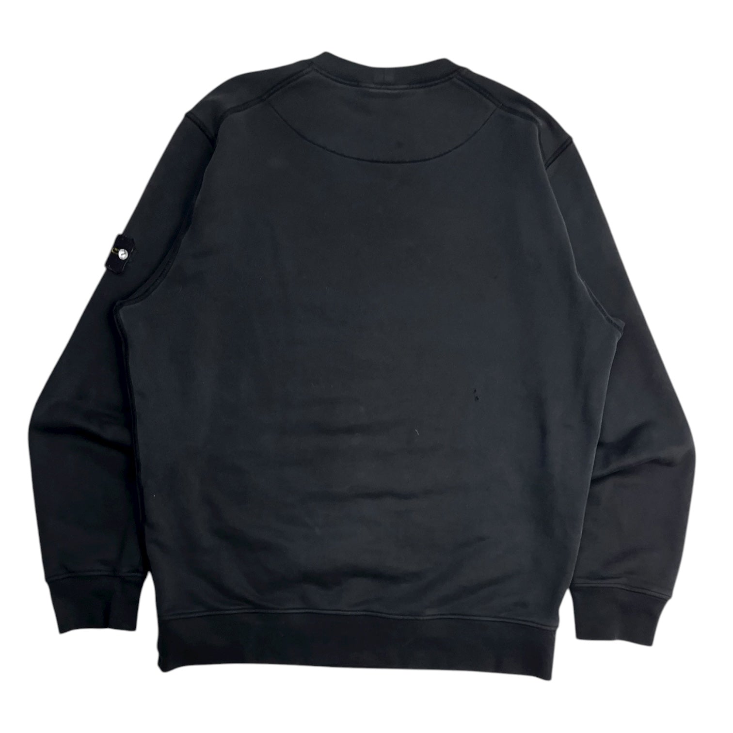 Stone Island Compass Badge Crewneck Black