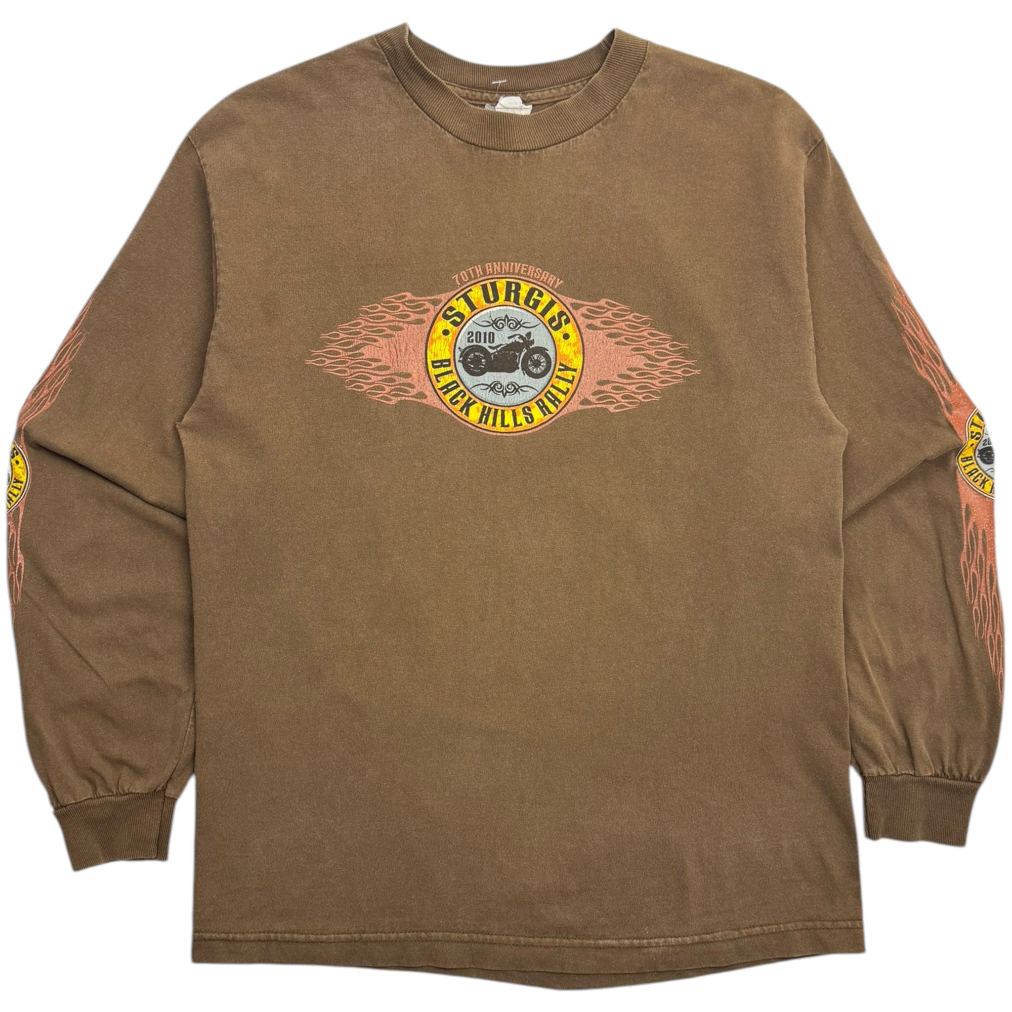2010 Sturgis Black Hills Rally Pin-Up Female L/S T-Shirt