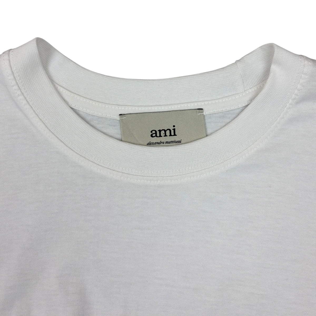 Ami Paris De Cœur Logo T-Shirt White