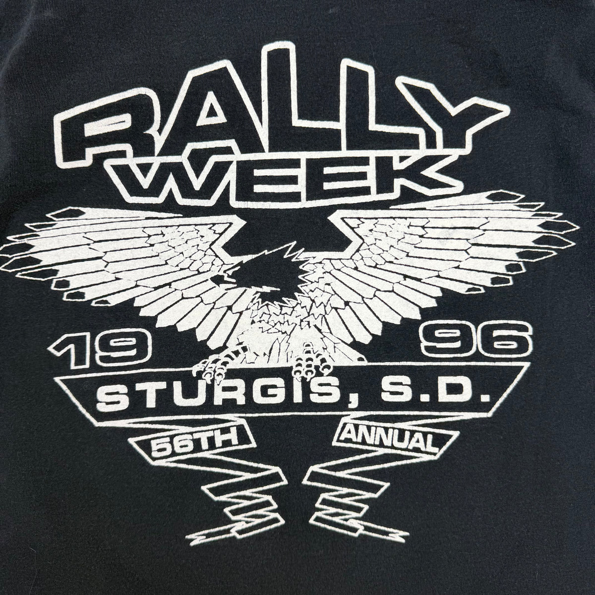1996 Sturgis 56th Annual Bike Week Tank Top Black